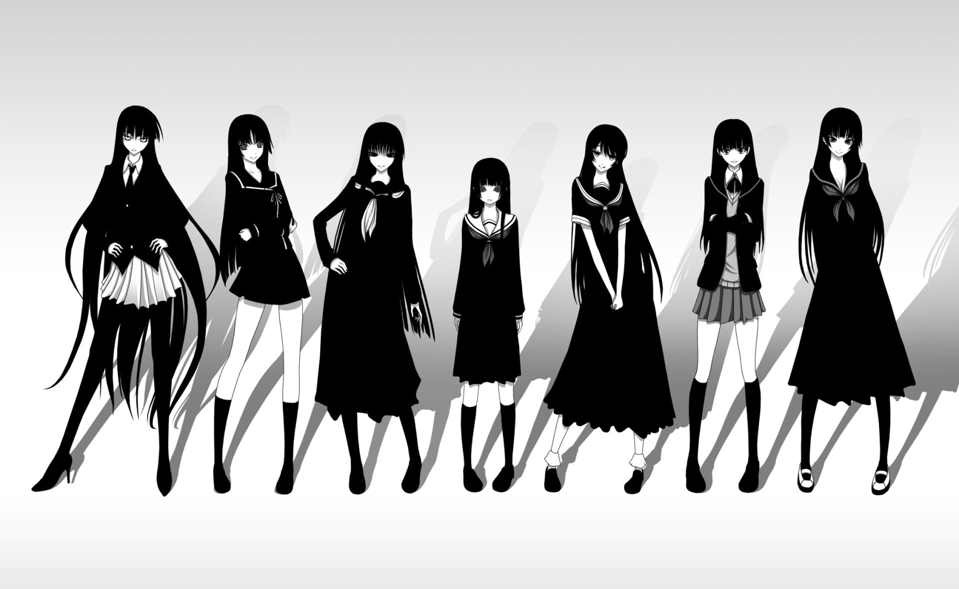 Nurarihyon no Mago, Tsukasa Ayatsuji, Hōkago Play, Yomi Isayama, Tasogare Otome x Amnesia, Reiri Kamura, Ghost in the Shell: Stand Alone Complex, 1080P, HD Wallpaper