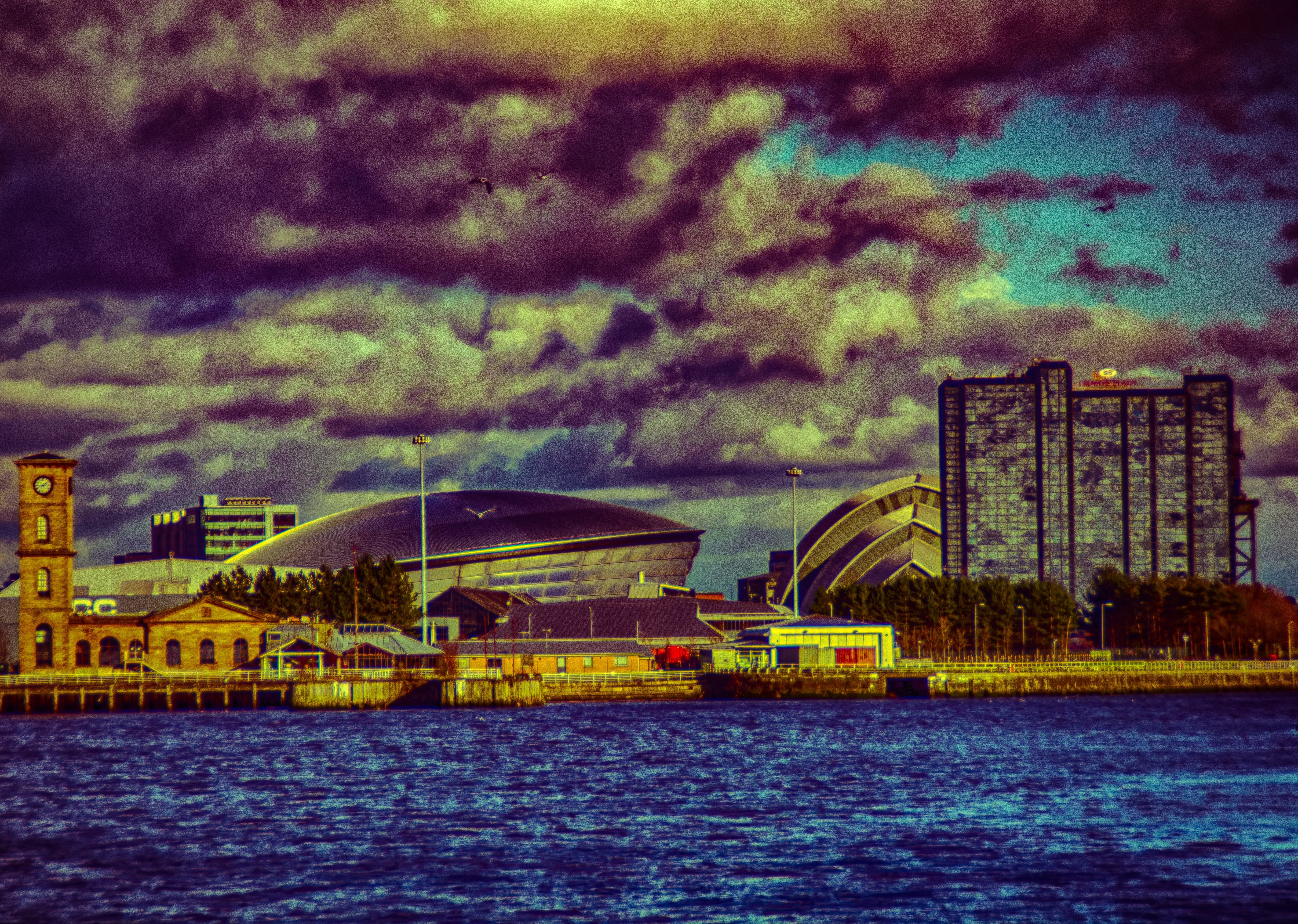 day, centre, nautical vessel, performance, built structure, hydro, regeneration, transportation, conference, waterfront, armadillo, nature, blue, riverside, HD Wallpaper