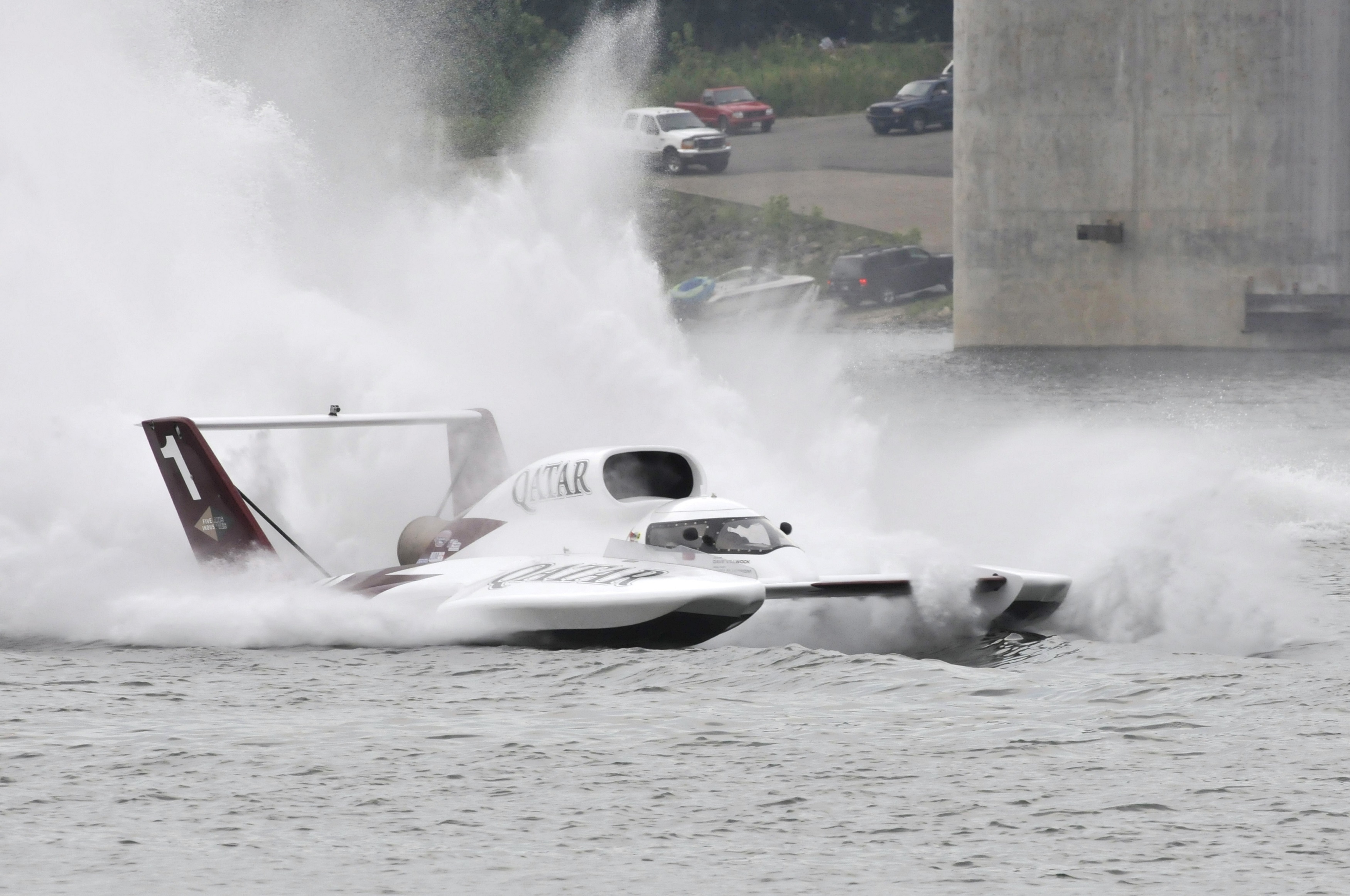 powerboat, transportation, competition, unrecognizable person, sea, outdoors, blurred motion, on the move, fast, race, sport, motor vehicle, speed, driver, HD Wallpaper