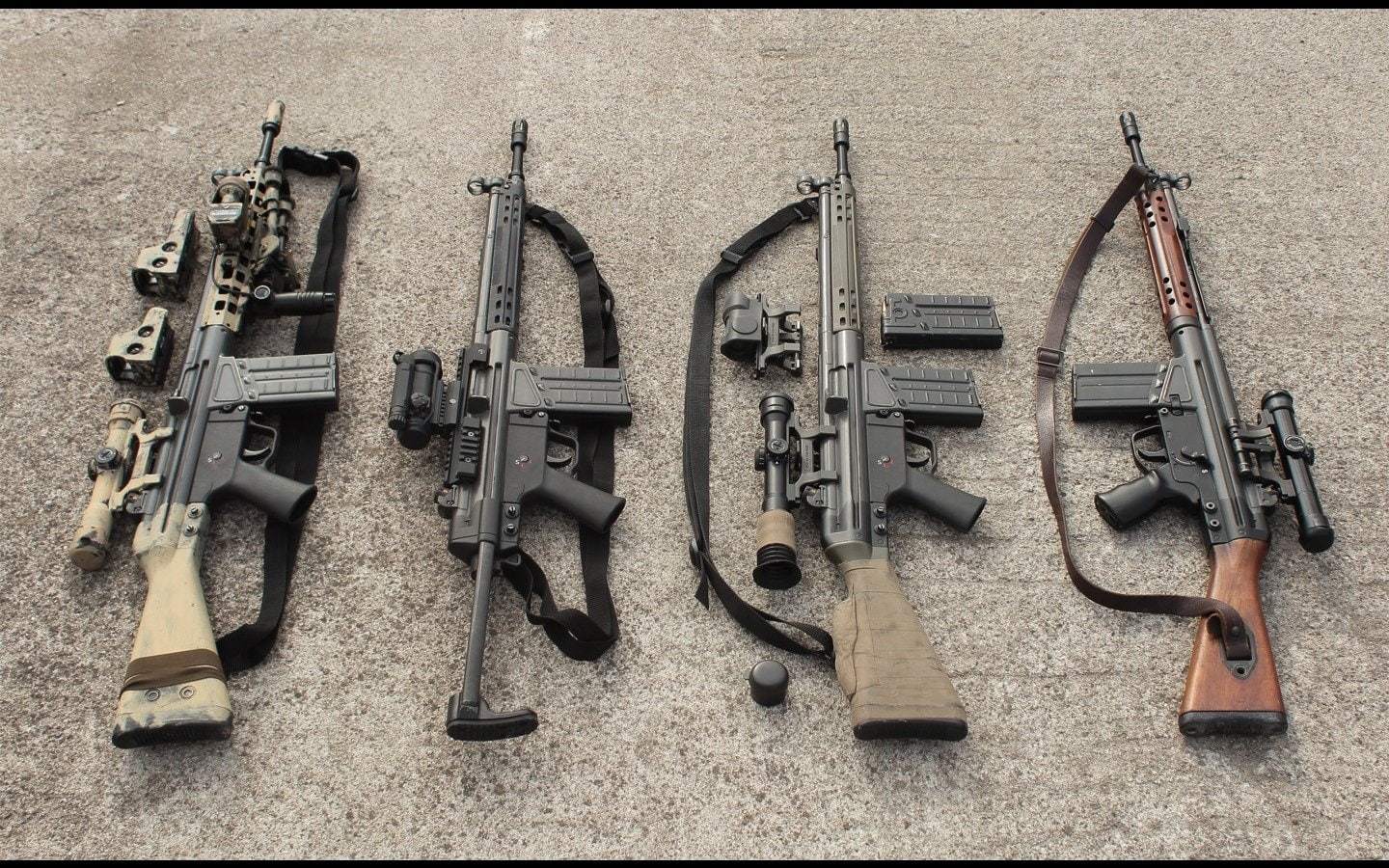 Weapons, 720P, Heckler and Koch G3 Assault Rifle, HD Wallpaper