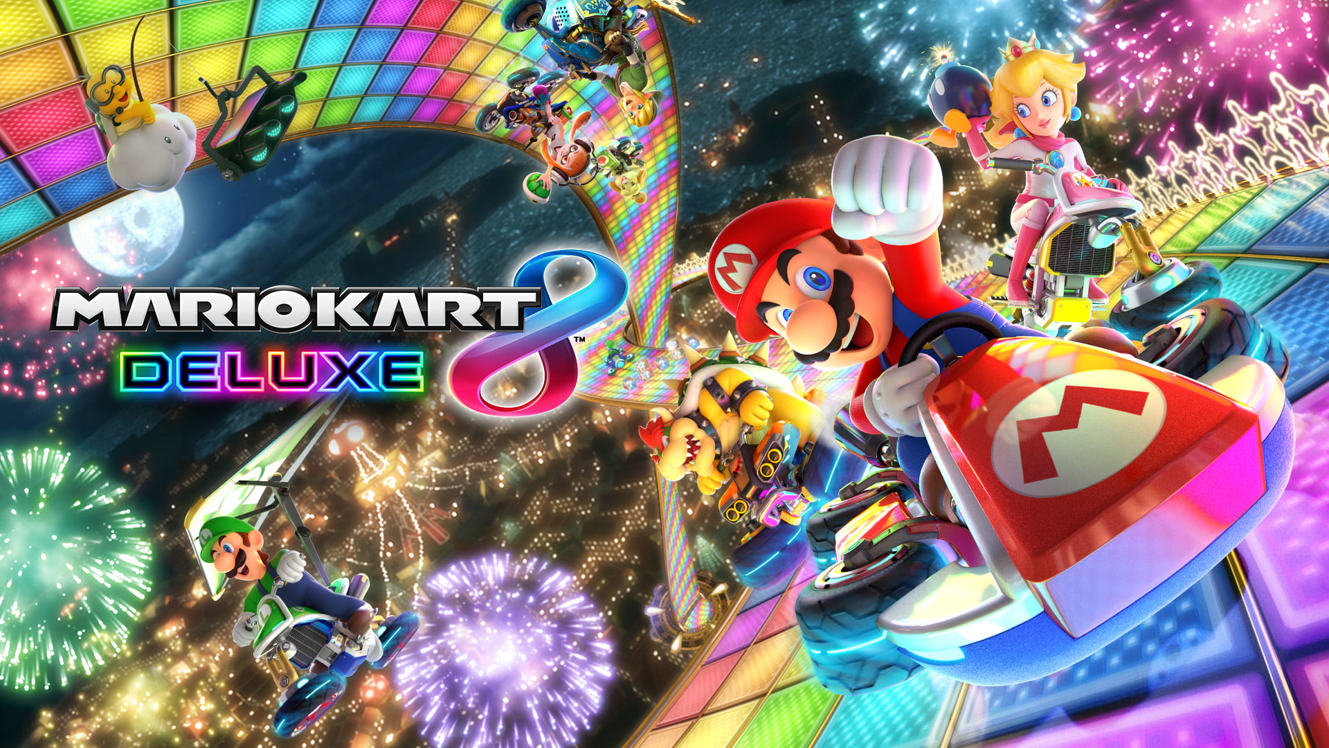 vehicle, 1080P, Video Game Heroes, Nintendo, video games, Super Mario Kart, HD Wallpaper