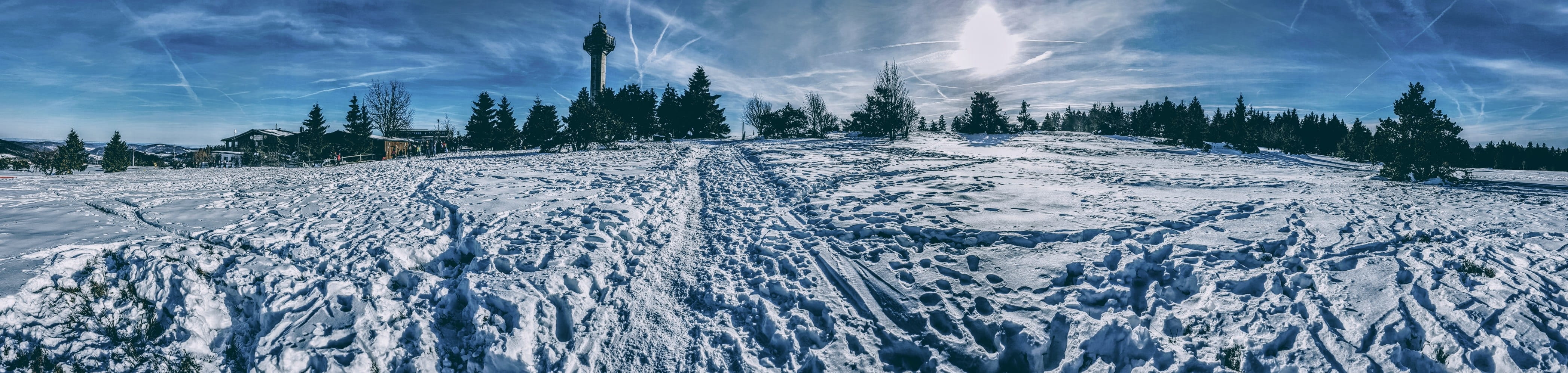 scenics - nature, travel, outdoors, frost, plant, environment, cold, mountain, snow, schönwetter, willingen, tree, winter, snow white, season, land, ice, HD Wallpaper
