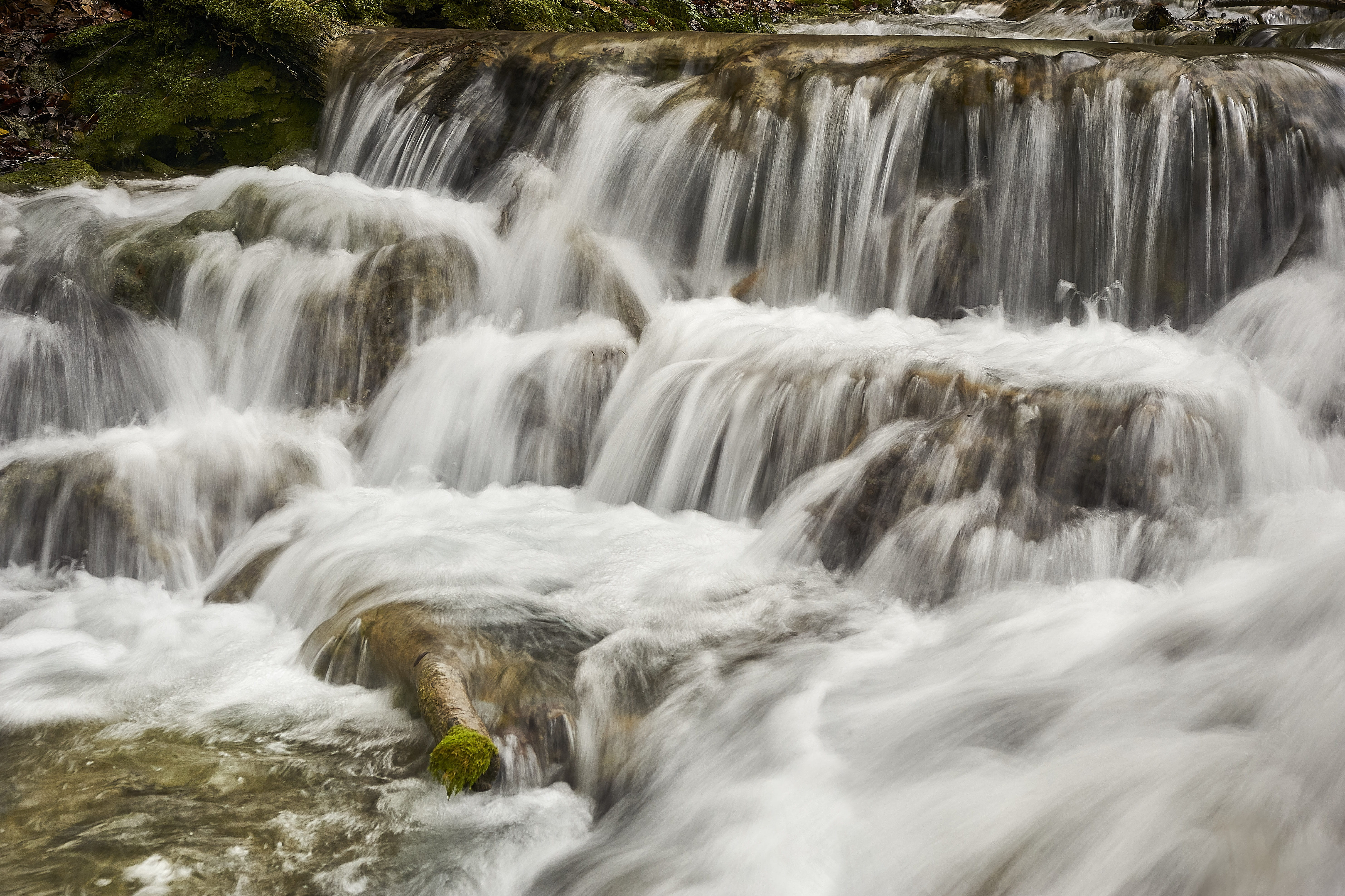 waterfalls, bach, plant, scenics - nature, beauty in nature, stream - flowing water, water, outdoors, aquatic sport, tree, fo, photo, river, torrent, murmur, HD Wallpaper