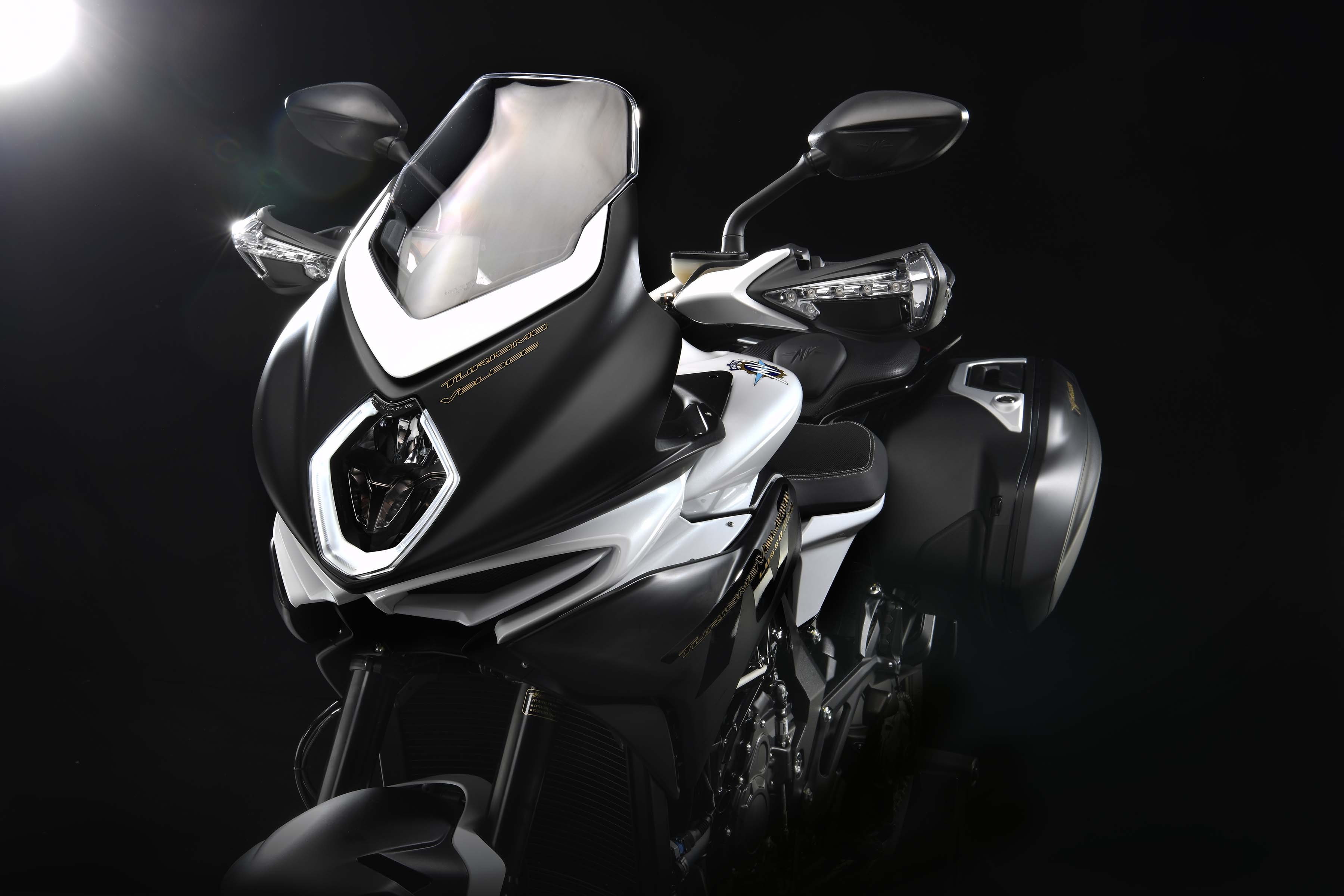 MV Agusta Turismo Veloce 800 Lusso SCS, Black, 2018, 2K, 4K, Dark background, HD Wallpaper