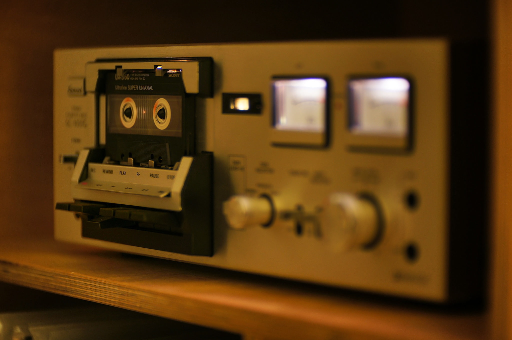 cassette, SONY UX-S60, 1080P, Sansui SC-1100G, stereo, HD Wallpaper