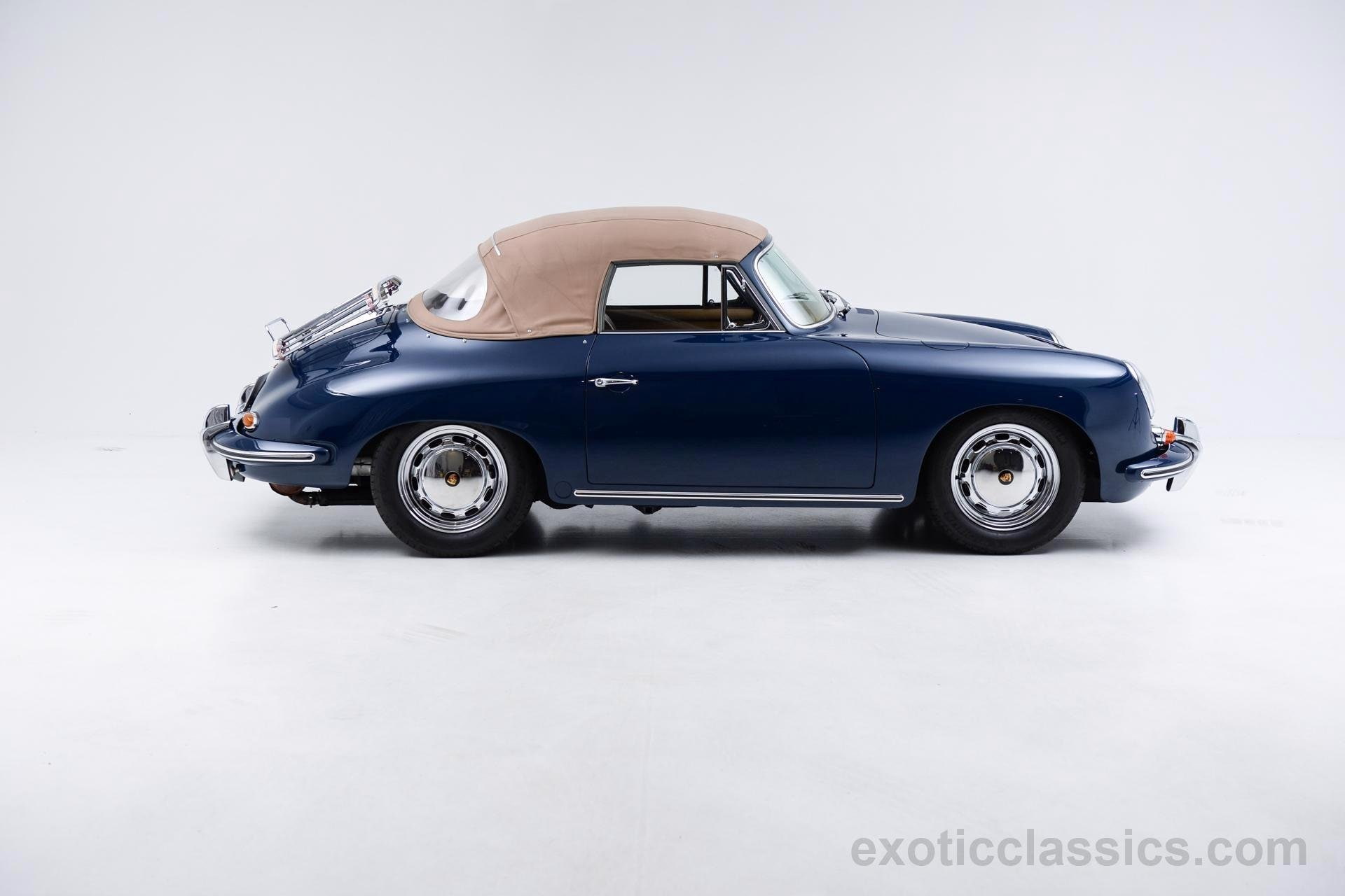 1965, 1080P, cabriolet, bali, porsche, cars, 356-sc, blue, classic, HD Wallpaper