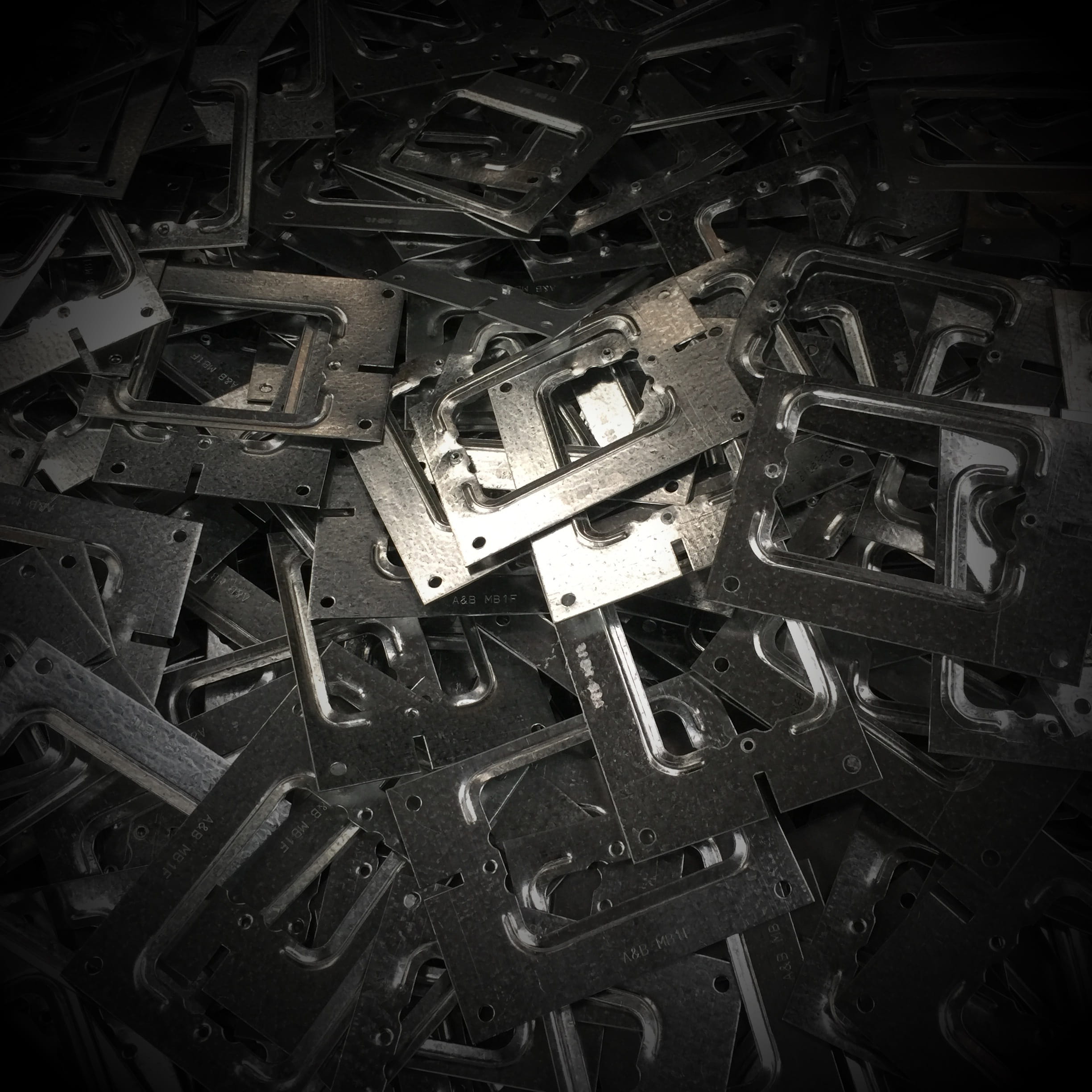 metal, no people, close-up, spare parts, 1080P, equipment, stack, parts, engineering, industrial, full frame, metal industry, abundance, components, indoors, Phone HD Wallpaper