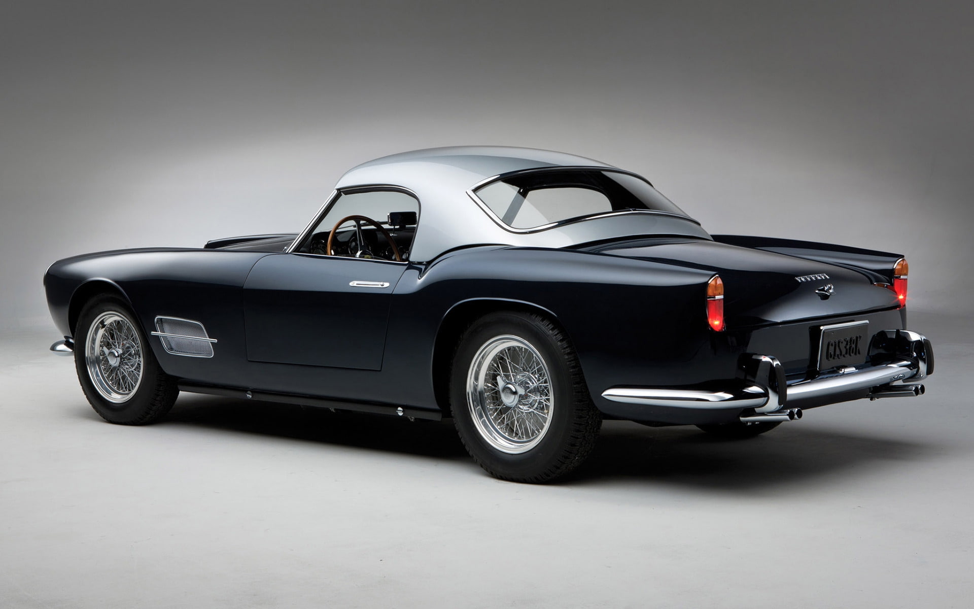 1080P, Ferrari 250 GT, rear, spyder, Ferrari 250, gt, california, ferrari, HD Wallpaper