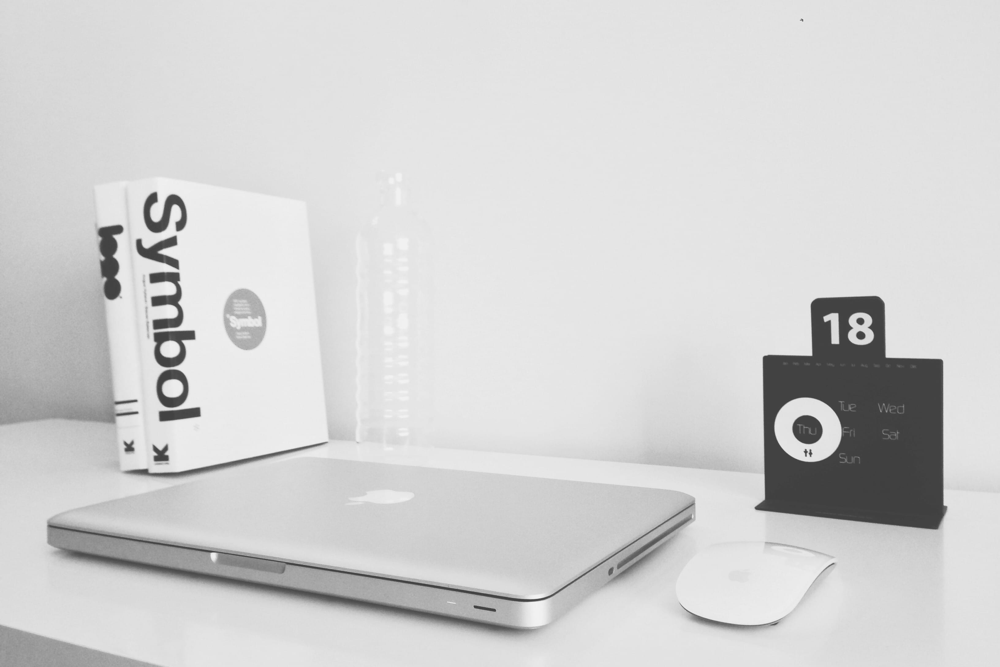 white color, smart phone, text, mobile office, workspace, table, hardware, indoors, laptop, still life, office, workstation, notebook, macbook, it, devices, HD Wallpaper