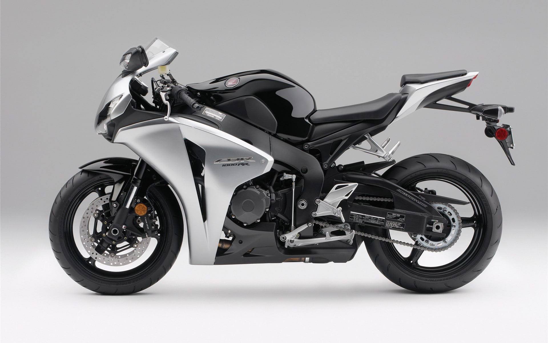 backbone, honda, motorcycles, 1000, 1080P, cbr, grey, bikes, motorcycle, bikes and motorcycles, hd, 2009, black, rr, HD Wallpaper
