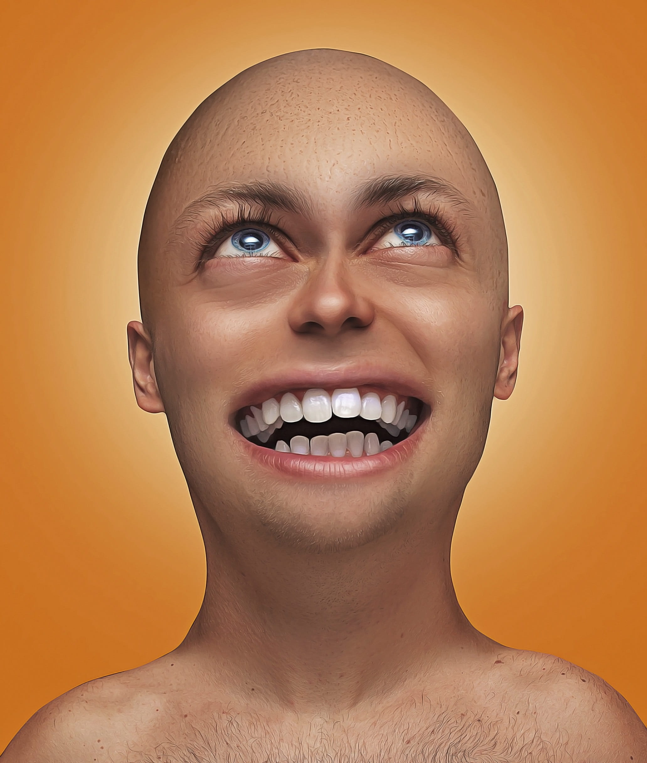 teeth, happiness, one person, 1080P, young adult, headshot, human body part, character, human face, toothy smile, cheerful, studio shot, fun, looking at camera, Phone HD Wallpaper