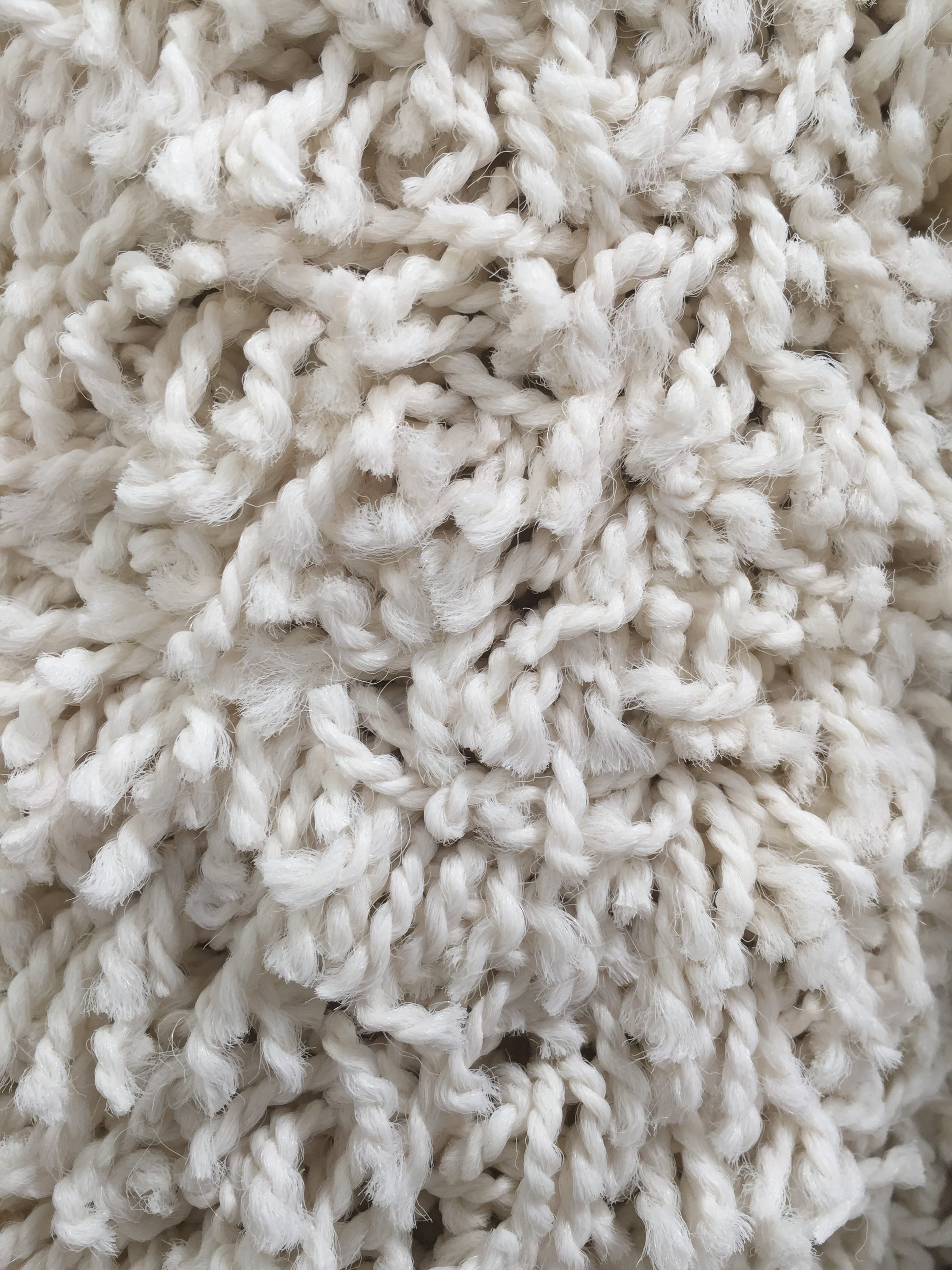 craft, fiber, indoors, 2K, softness, white, background, Fabric, Texture, textured, knitting, full frame, Rug, warm clothing, decor, backgrounds, close-up, Phone HD Wallpaper