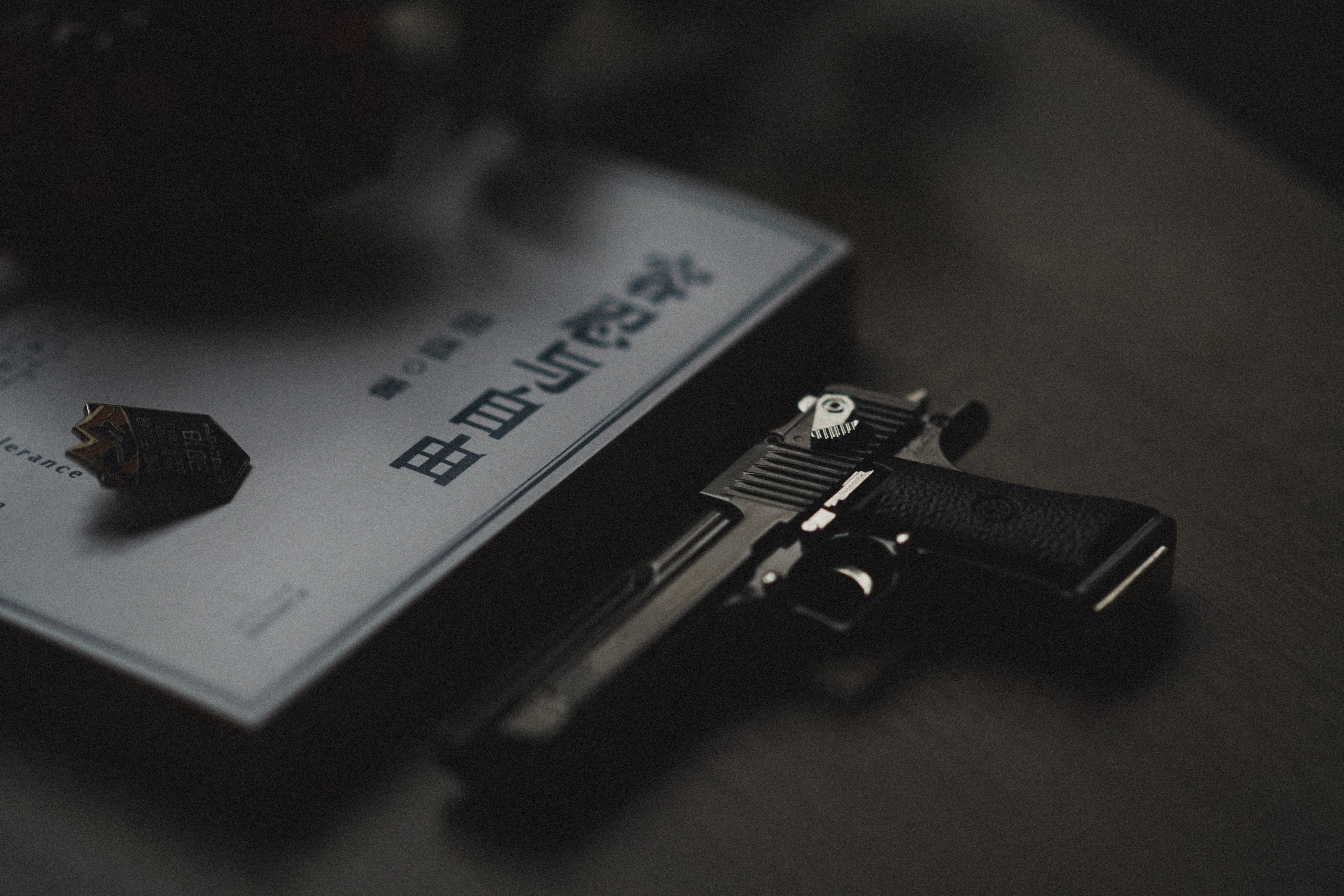 arts culture and entertainment, handgun, musical instrument, text, healthcare and medicine, adapter, lighter, crime, hardware, rifle, western script, single object, HD Wallpaper
