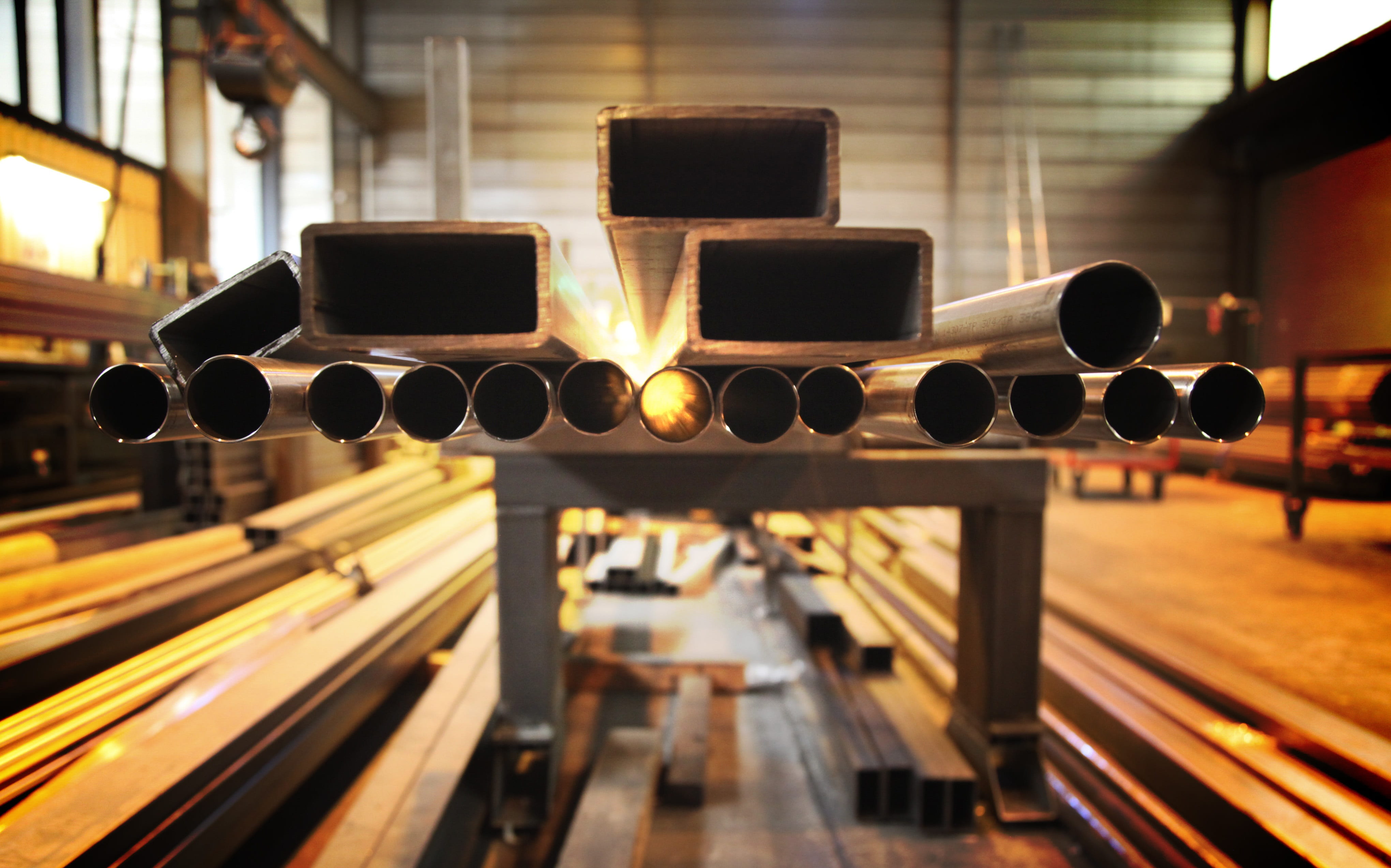 built structure, factory, stainless steel, technology, stainless, conveyor belt, metallurgy, communication, steel, seat, absence, in a row, metal industry, HD Wallpaper
