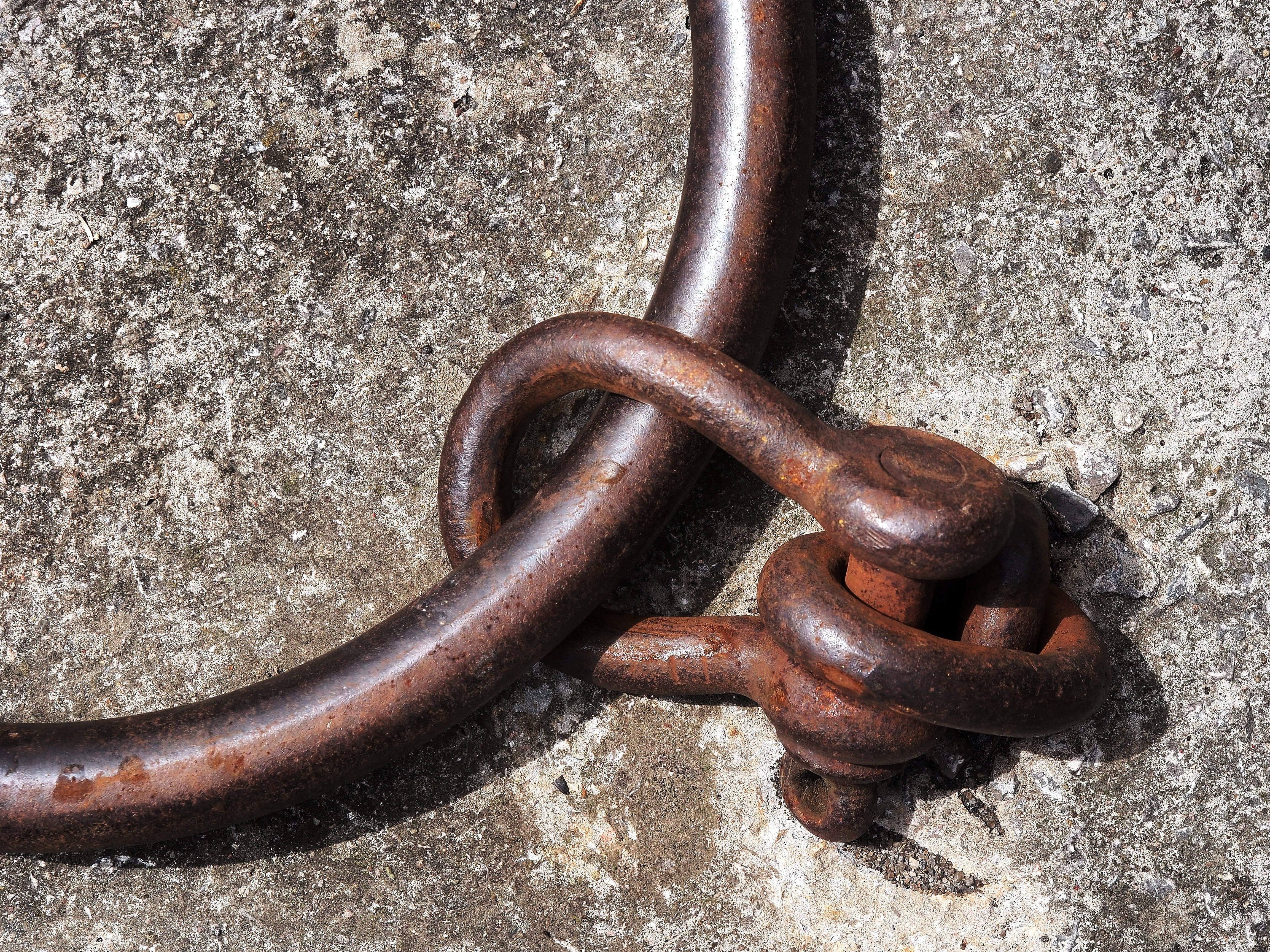 secure, link, deterioration, marine, ring, metal, quadrant, old, nautical, rusty, 4K, security, shackle, close-up, attachment, dirty, no people, pier, HD Wallpaper