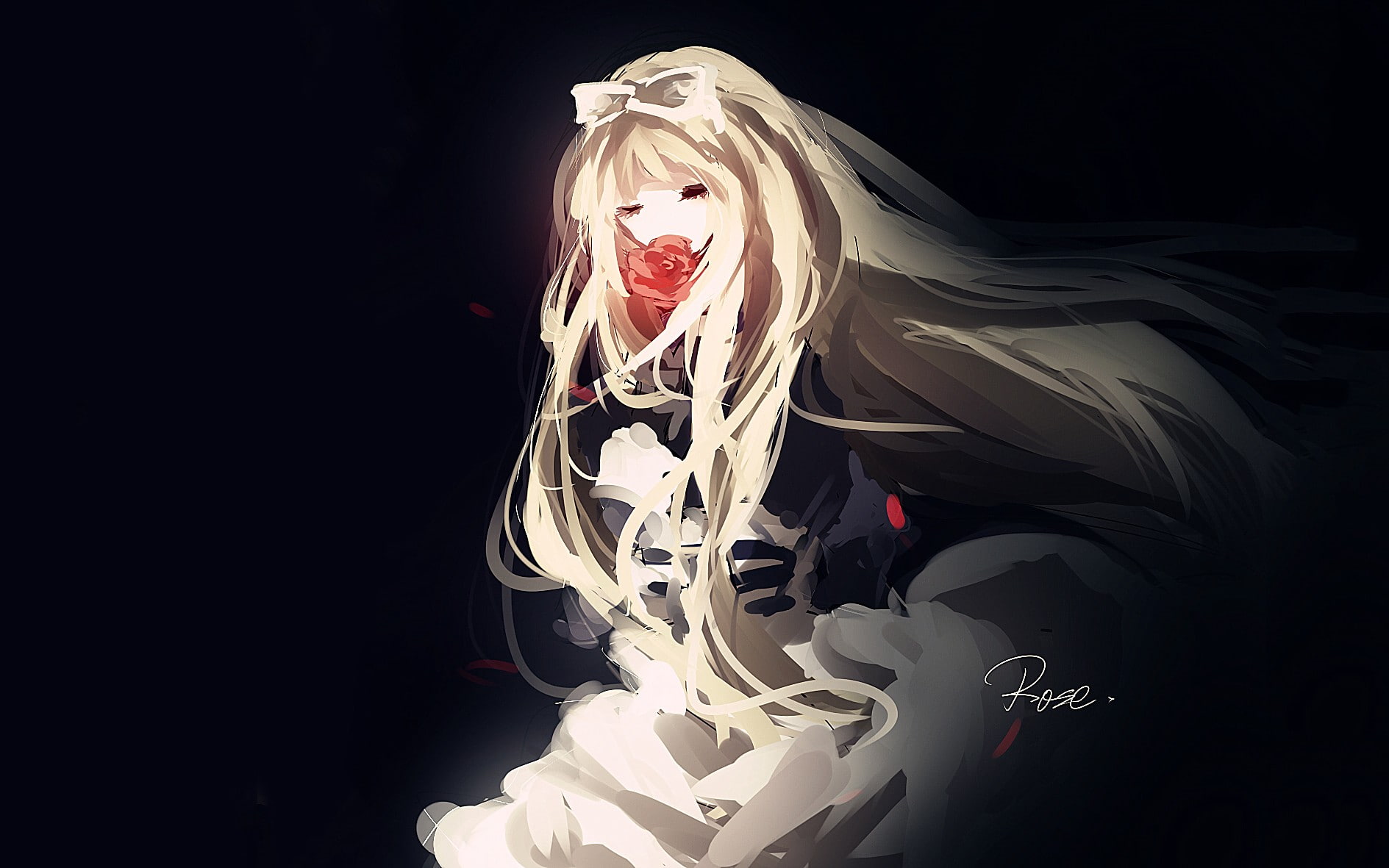 720P, Axis Powers Hetalia, rose, HD Wallpaper