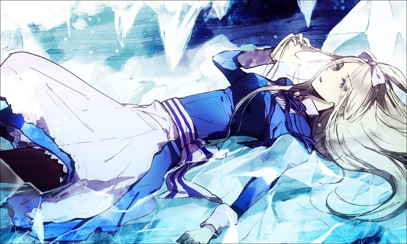 Axis Powers Hetalia, animal wildlife, nature, women, swimming pool, real people, reflection, outdoors, representation, water, Hetalia, sea, underwater, HD Wallpaper