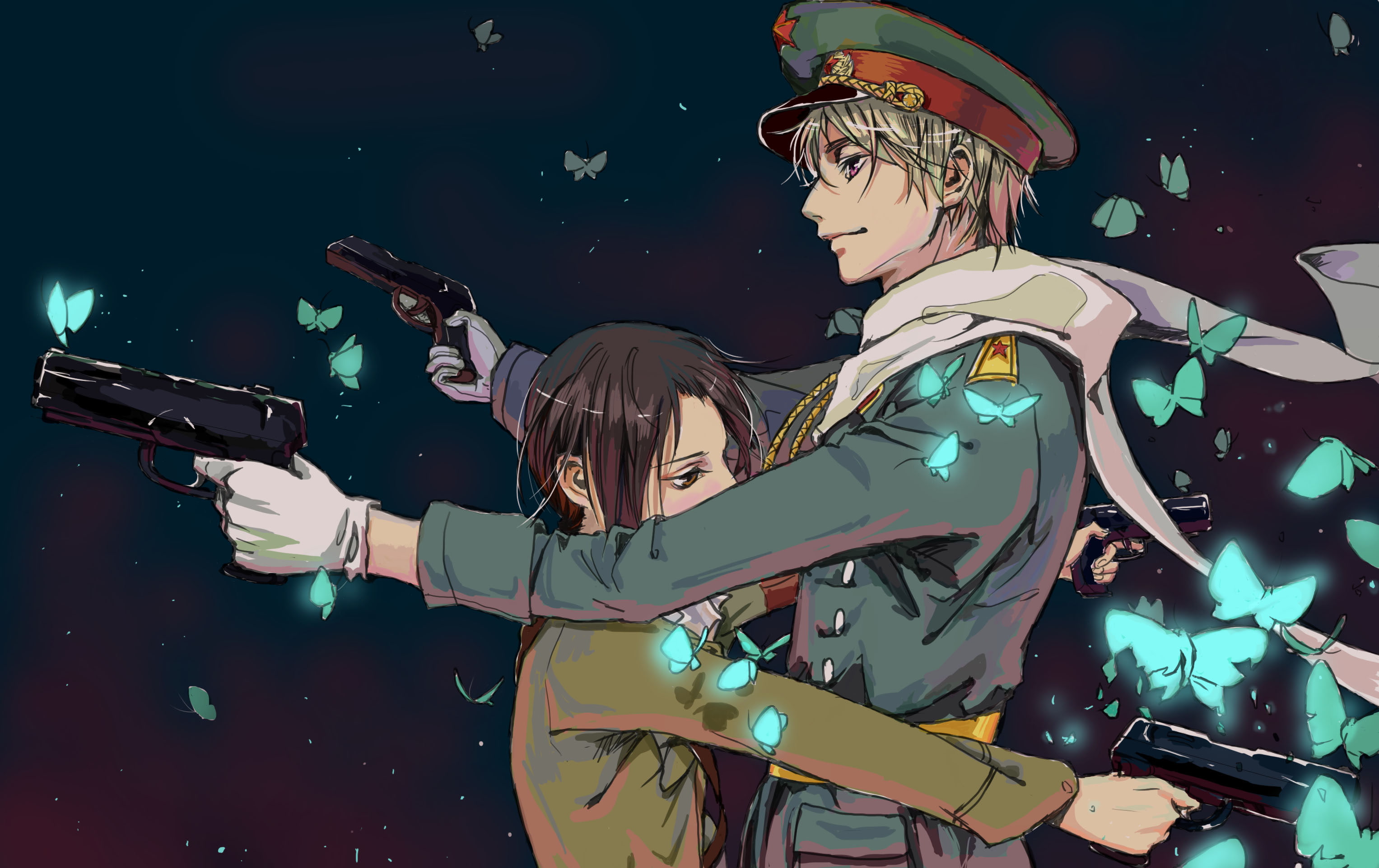 axis, hetalia, 2K, powers, HD Wallpaper
