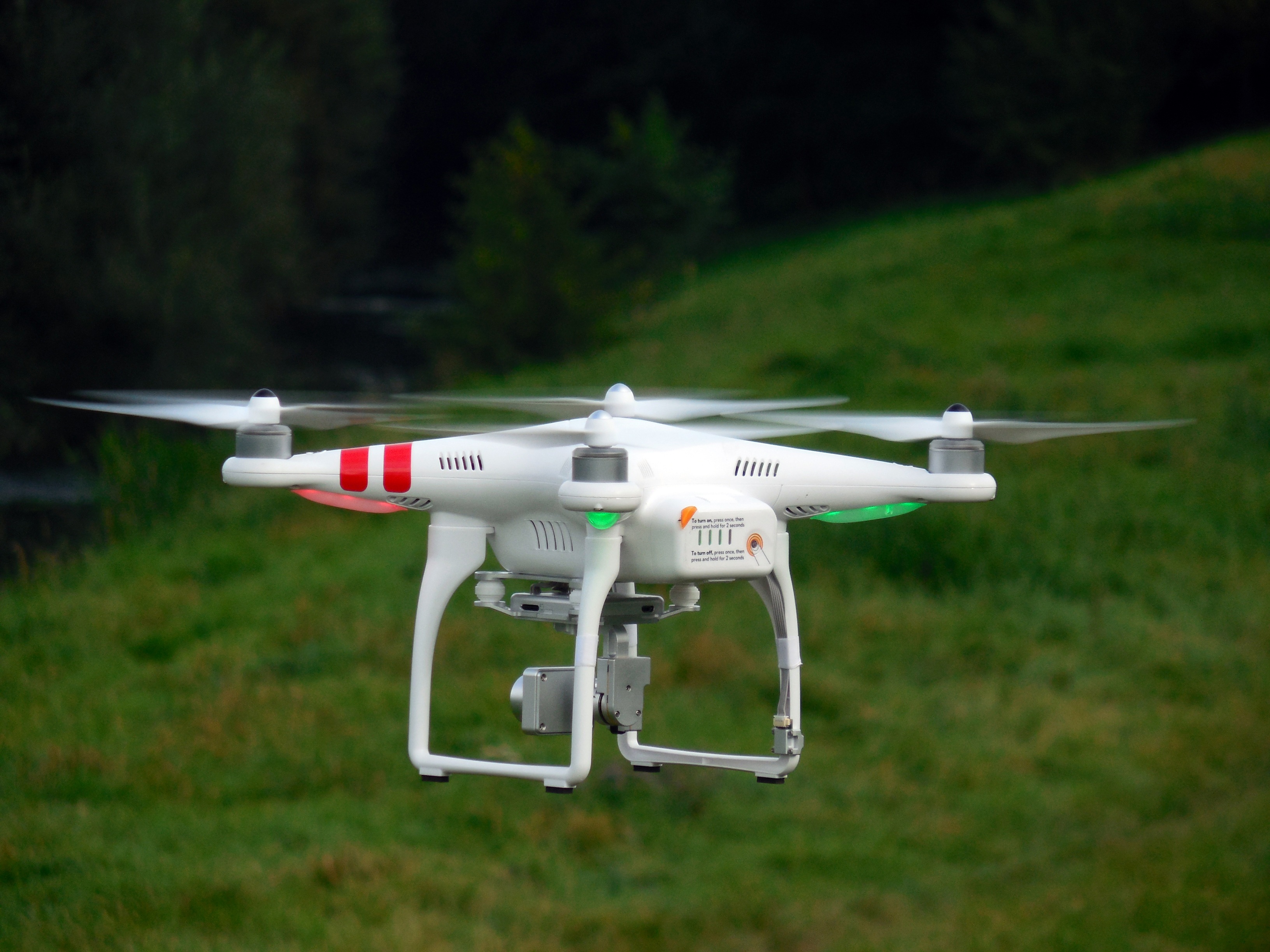 remotely controlled, land, nature, rotors, aerospace industry, meadow, quadcopter, field, propeller, camera, quadricopter, quadrotor, fly, plant, no people, HD Wallpaper