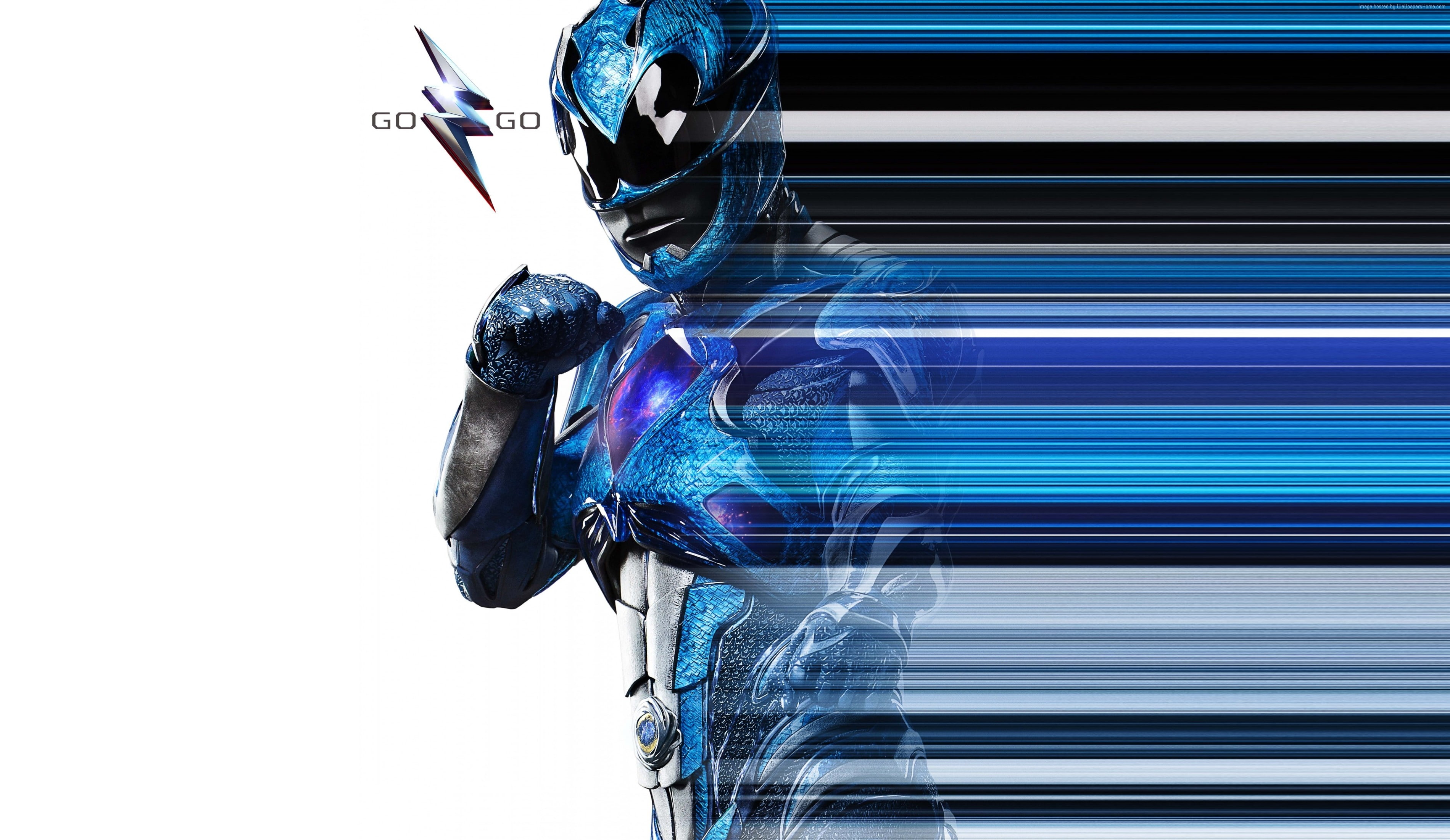 blue, RJ Cyler, 2K, superhero, Power Rangers, HD Wallpaper
