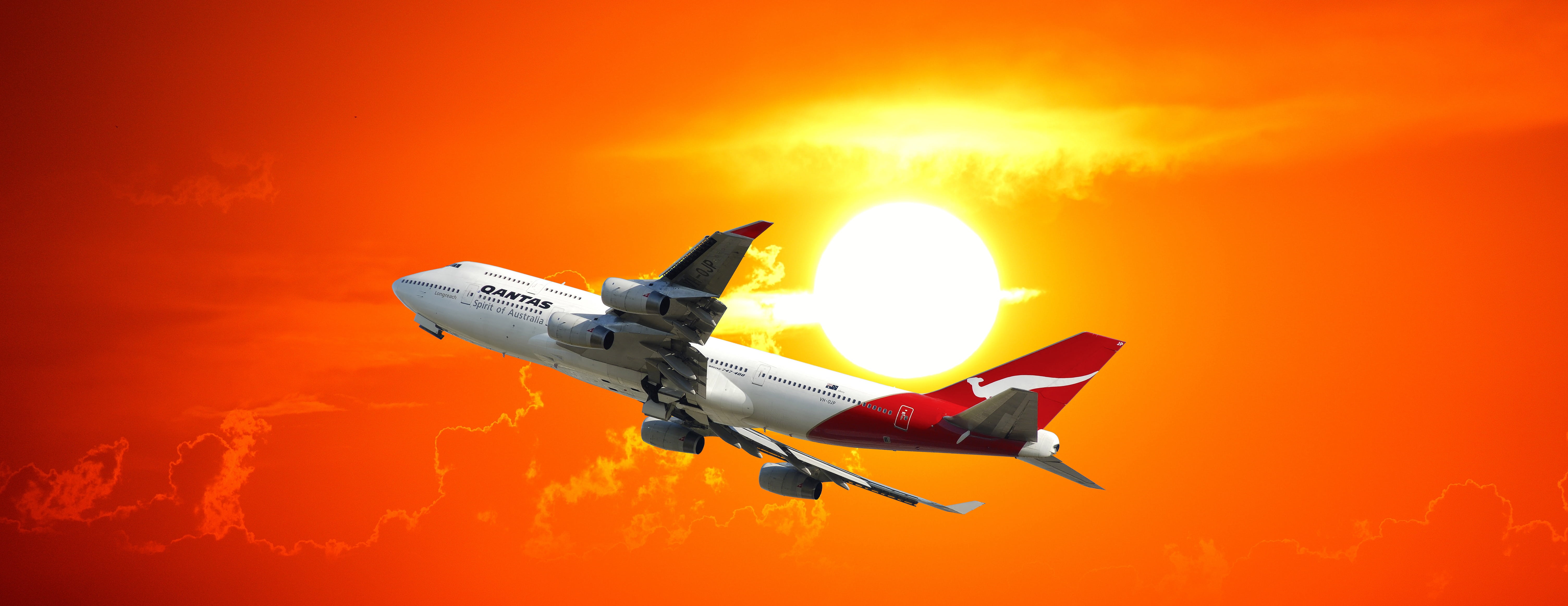 flying, communication, evening sky, fly, colored background, white, 5K, motion, day, outdoors, air vehicle, nature, airliner, go away, security, HD Wallpaper