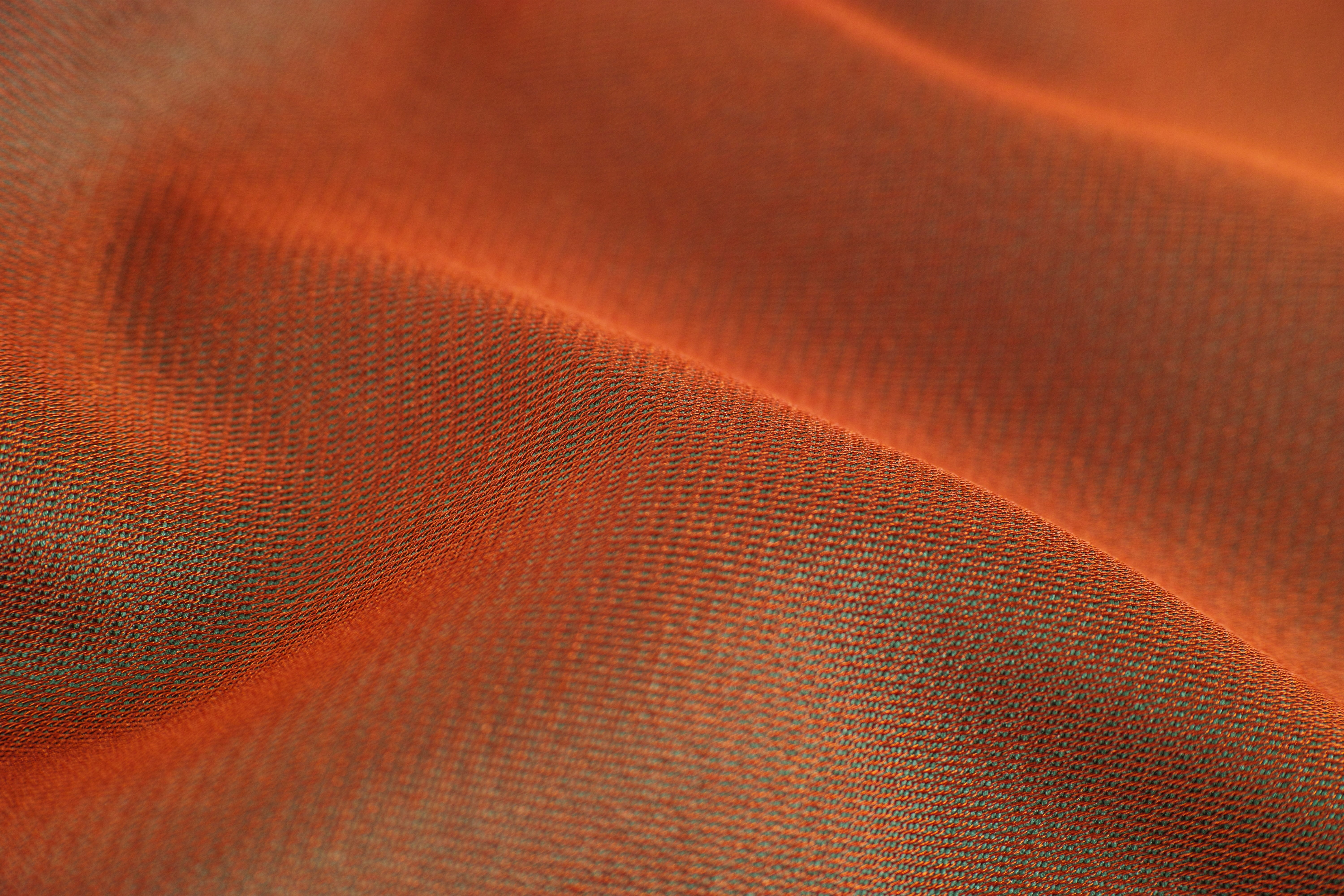 abstract pattern, pattern, indoors, fabric, selective focus, animal themes, textured, weaving, no people, motif, extreme close-up, orange, design, decor, HD Wallpaper