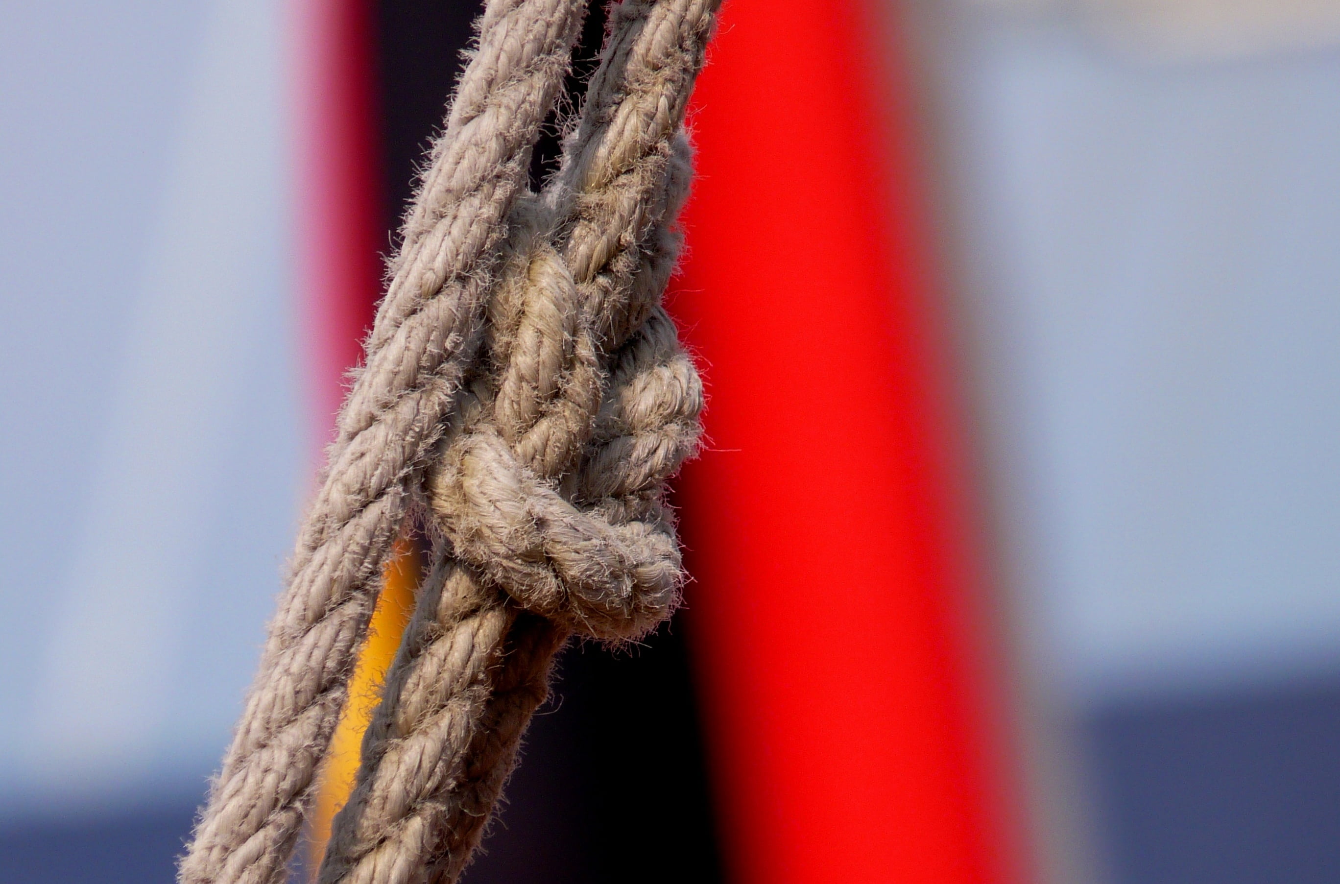 industry, knitting, metal, red, detention, selective focus, 2K, focus on foreground, sport, tied knot, investors, strength, backgrounds, shipping, pattern, HD Wallpaper