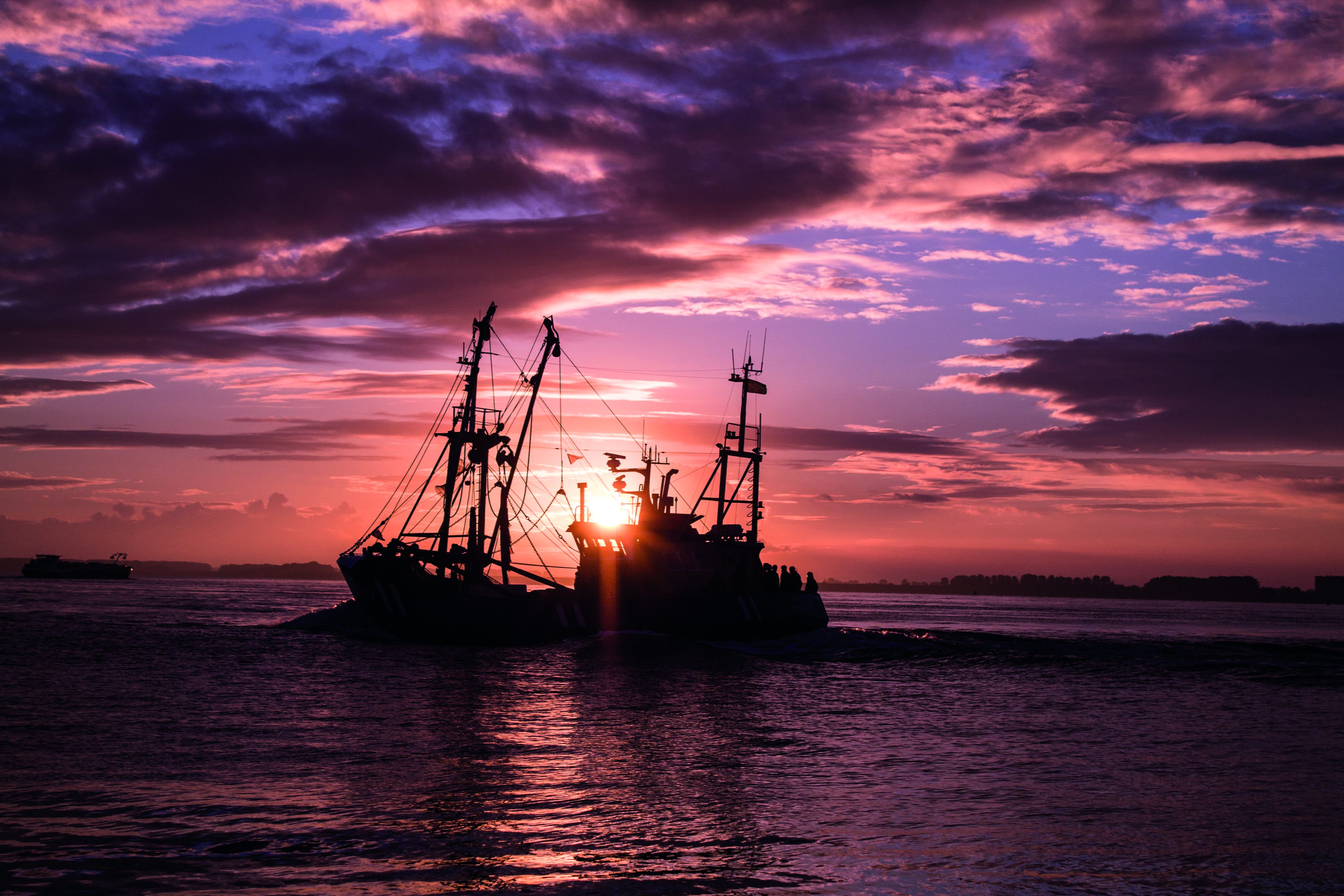 tranquility, coast, sailing, transportation, sunlight, sailing ship, nautical vessel, sea, mast, water, harbor, seashore, scenics - nature, mode of transportation, HD Wallpaper