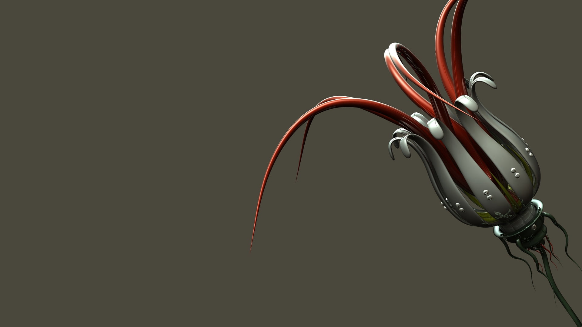 vector, single Object, cable, electrical equipment, studio shot, art, illustration, grey, metal, tangled, headphones, wire, red, power Line, indoors, technology, HD Wallpaper
