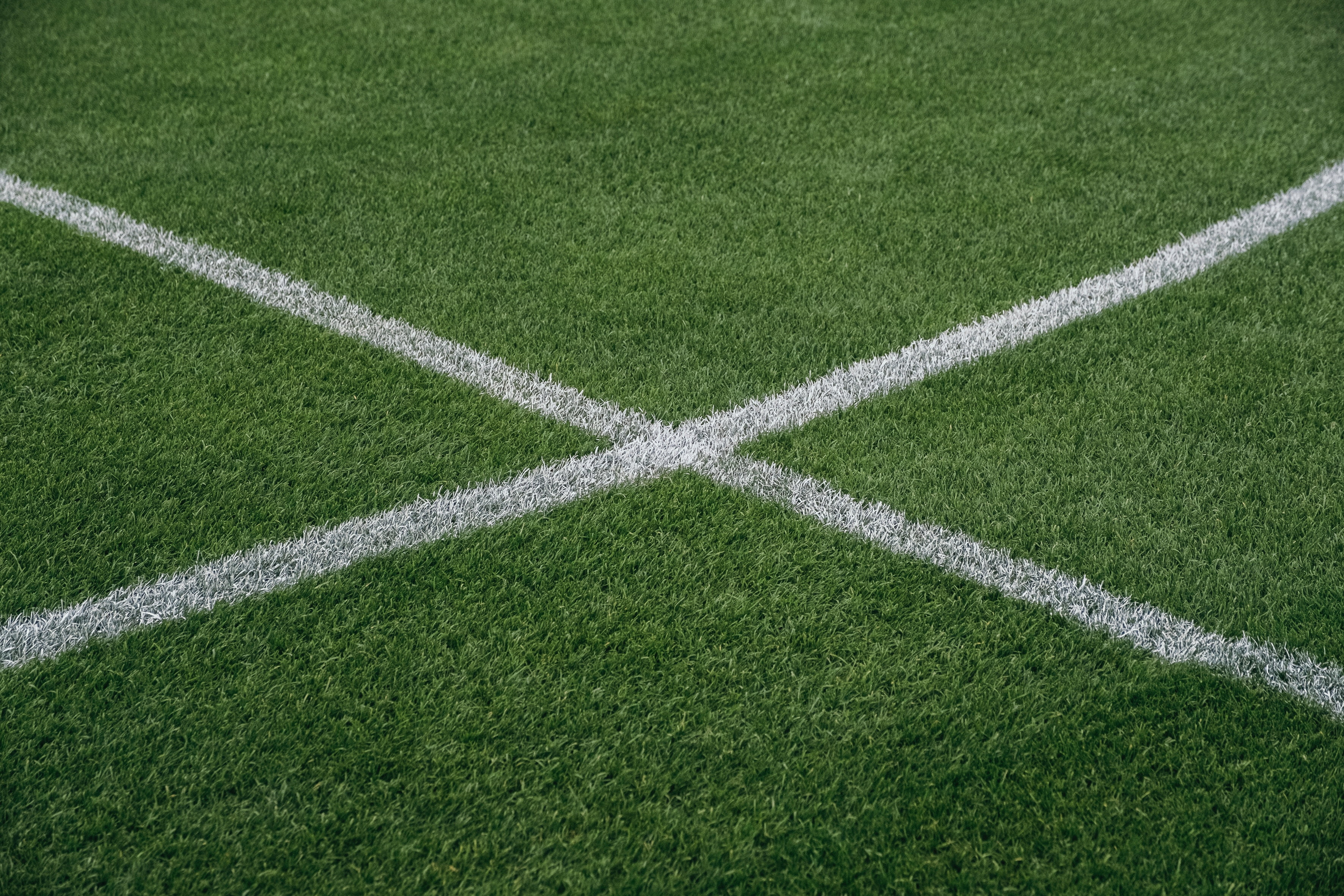 sports, textured effect, land, soccer, competition, green color, blank, plant, 2K, green, soccer field, sport, grass, marking, full frame, turf, yard line - sport, HD Wallpaper