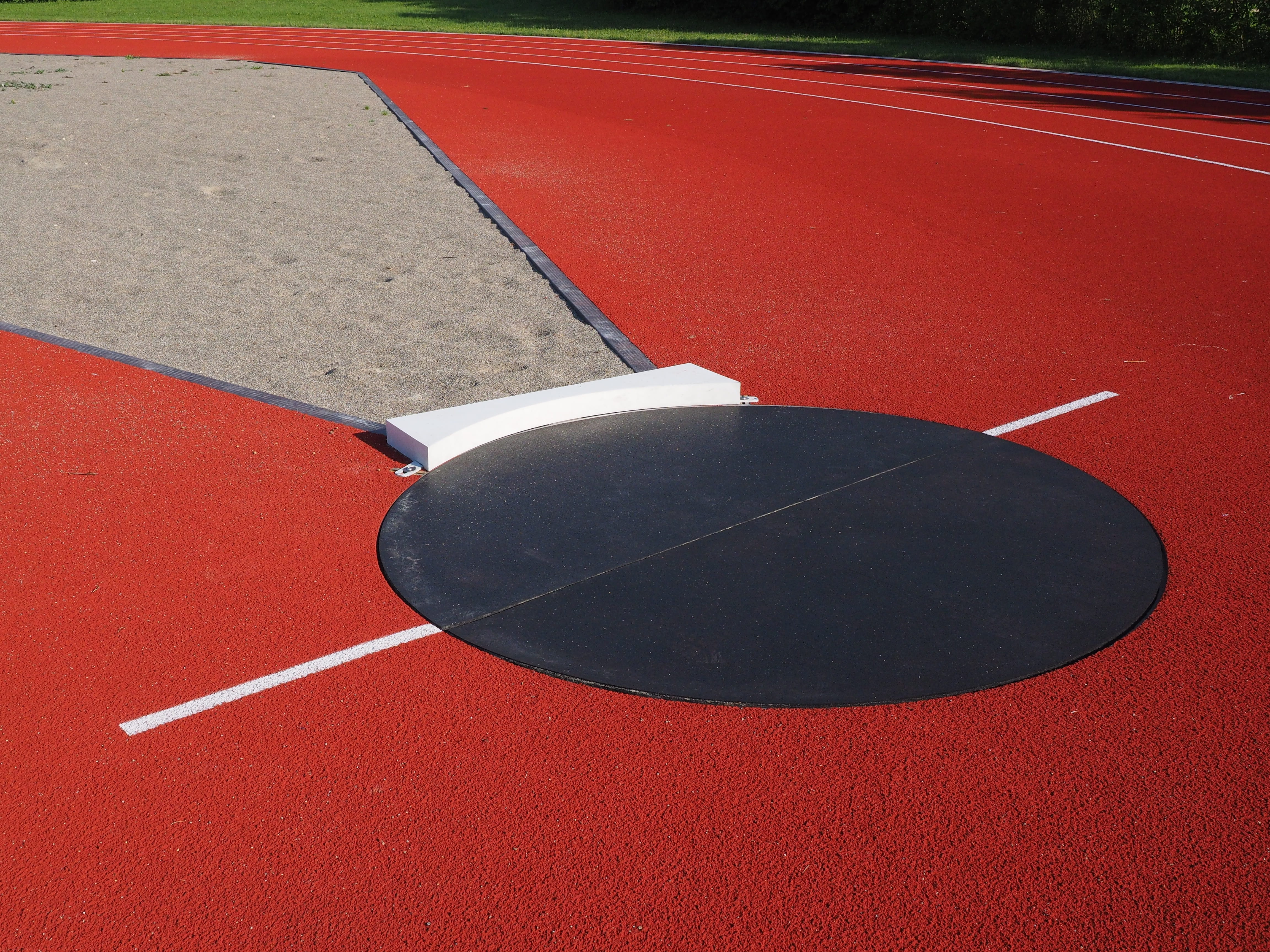 absence, competitive sport, nature, day, circular ring, no people, competition, relaxation, athletics, ball, shock-circle, lines, 4K, training, court, HD Wallpaper