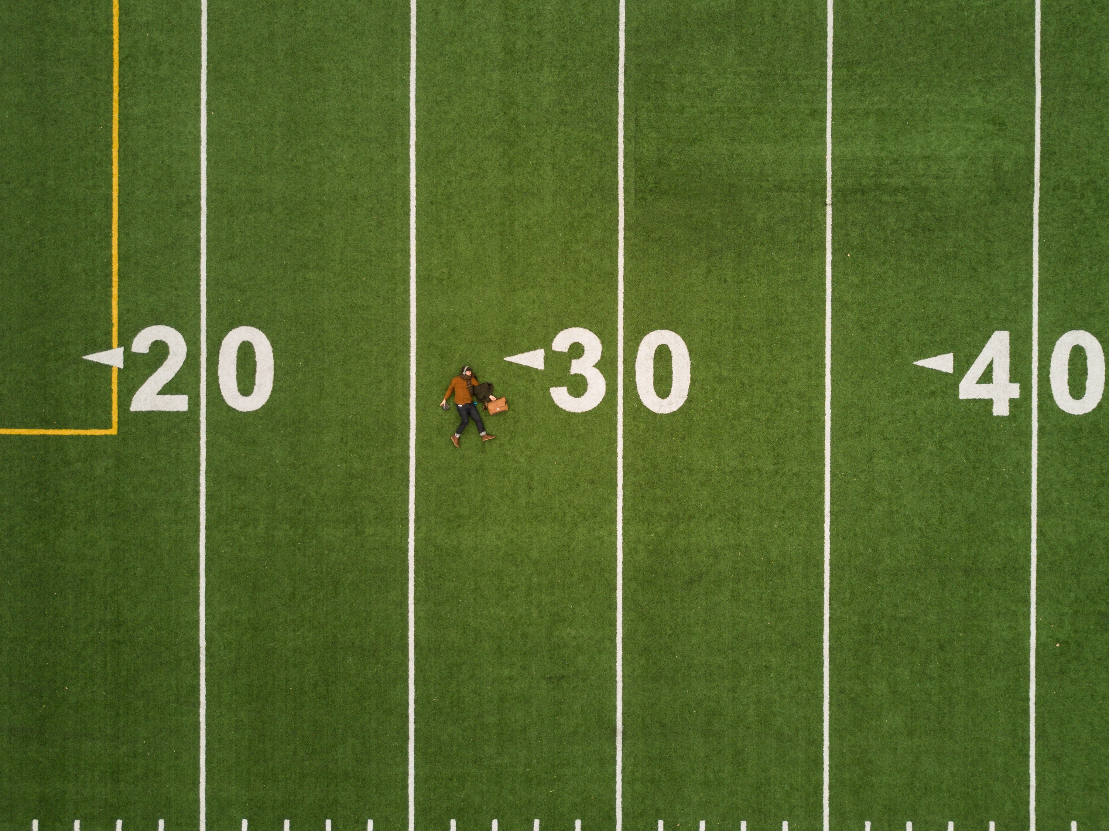 competition, 2K, grass, soccer, american football - sport, number, man, yard line - sport, people, sport, soccer field, playing field, day, no people, HD Wallpaper