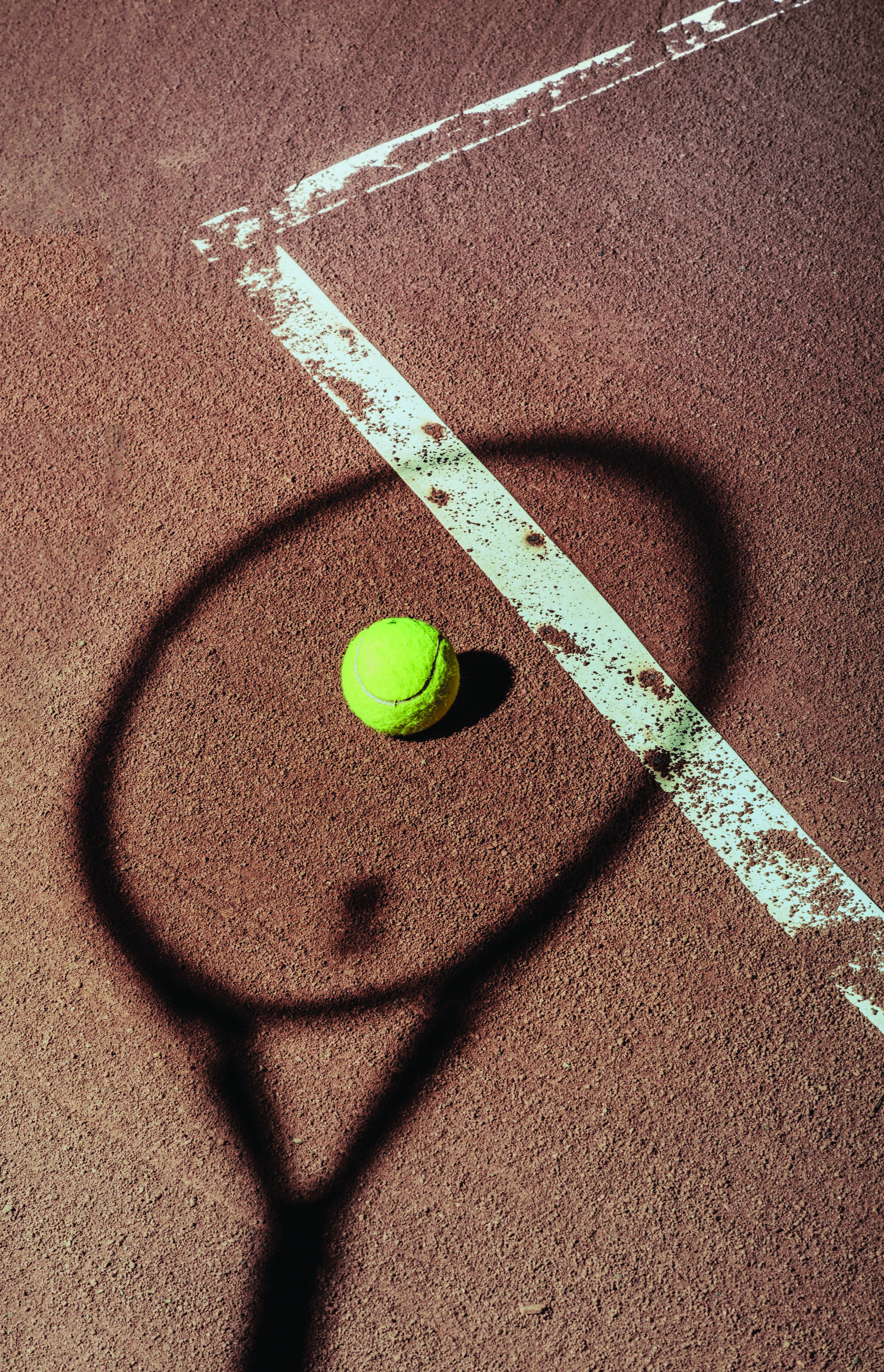 shadow, day, rug, single object, single line, sport, court, activity, tennis racket, juggling, high angle view, sunlight, sphere, ball, competition, close-up, Phone HD Wallpaper