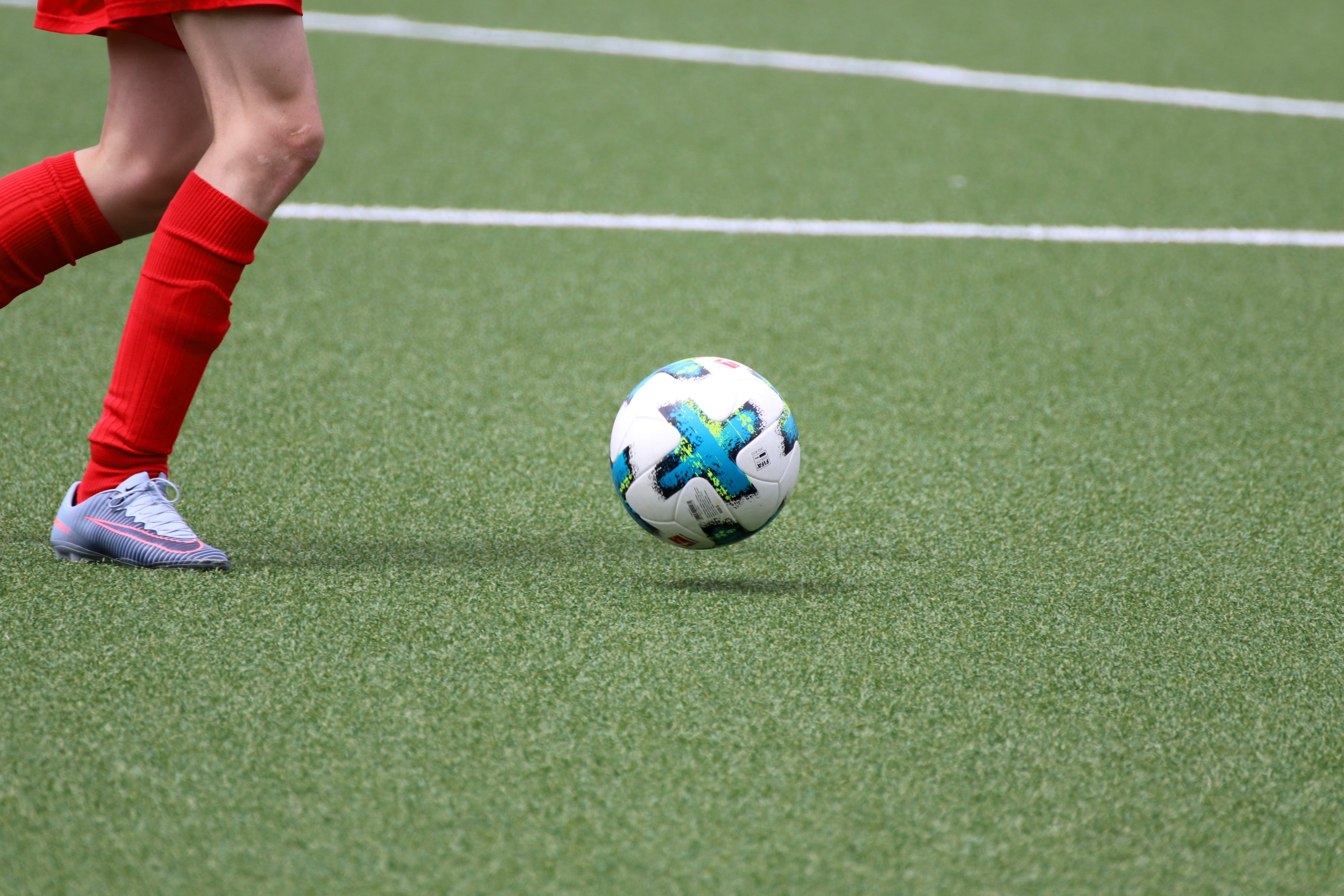football, club, leisure, playing, ball game, nike, children, rush, artificial turf, human body part, sport shoe, soccer player, limb, body part, sports clothing, HD Wallpaper
