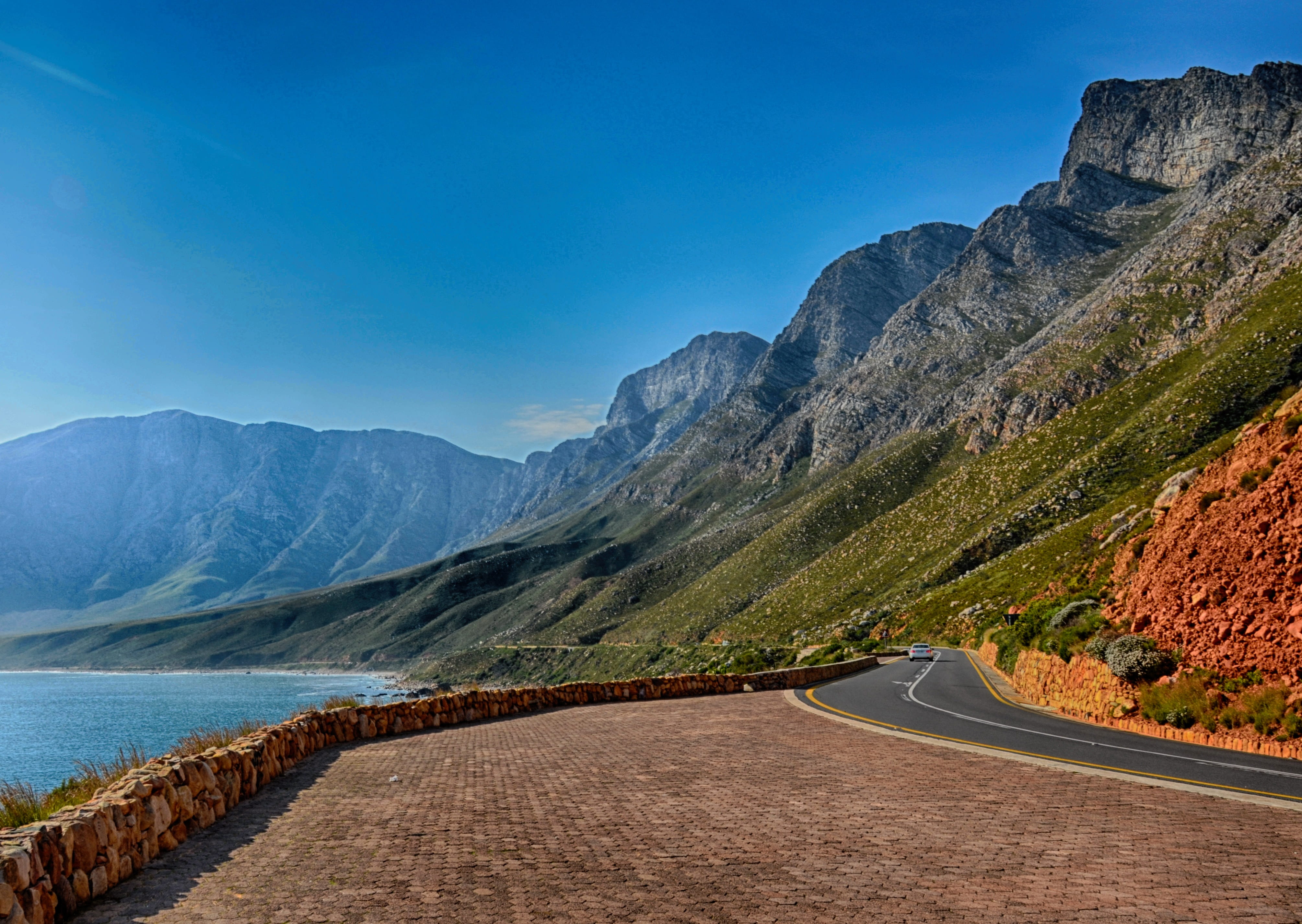 Mountain, day, environment, clear sky, beauty in nature, South Africa, Sideline, landscape, outdoors, nature, point of view, travel destinations, tranquil scene, HD Wallpaper
