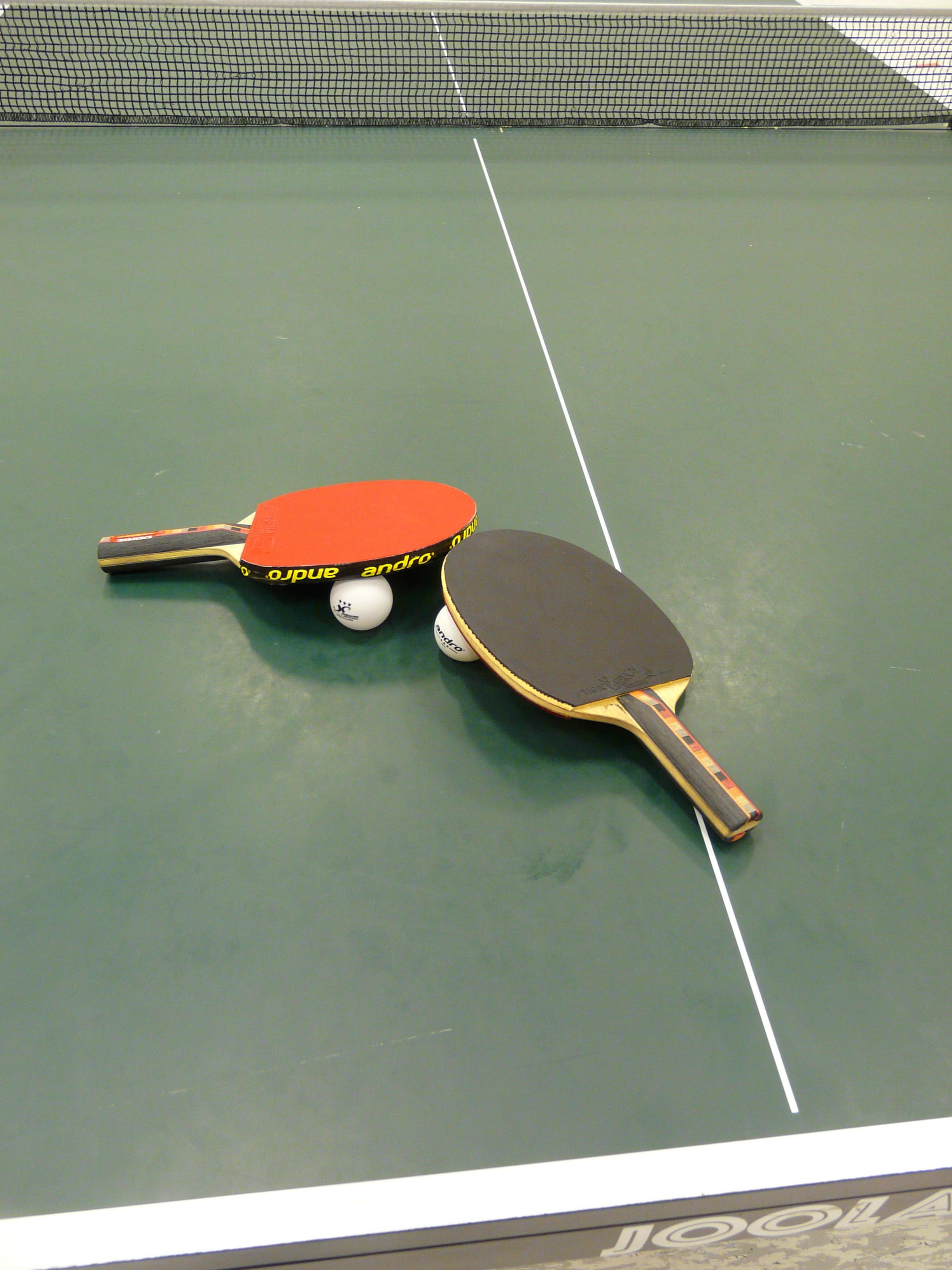 ping-pong, ball, day, 2K, table Tennis, bat, indoors, tennis net, court, competition, green color, absence, sports equipment, tennis, table, net - sports equipment, Phone HD Wallpaper