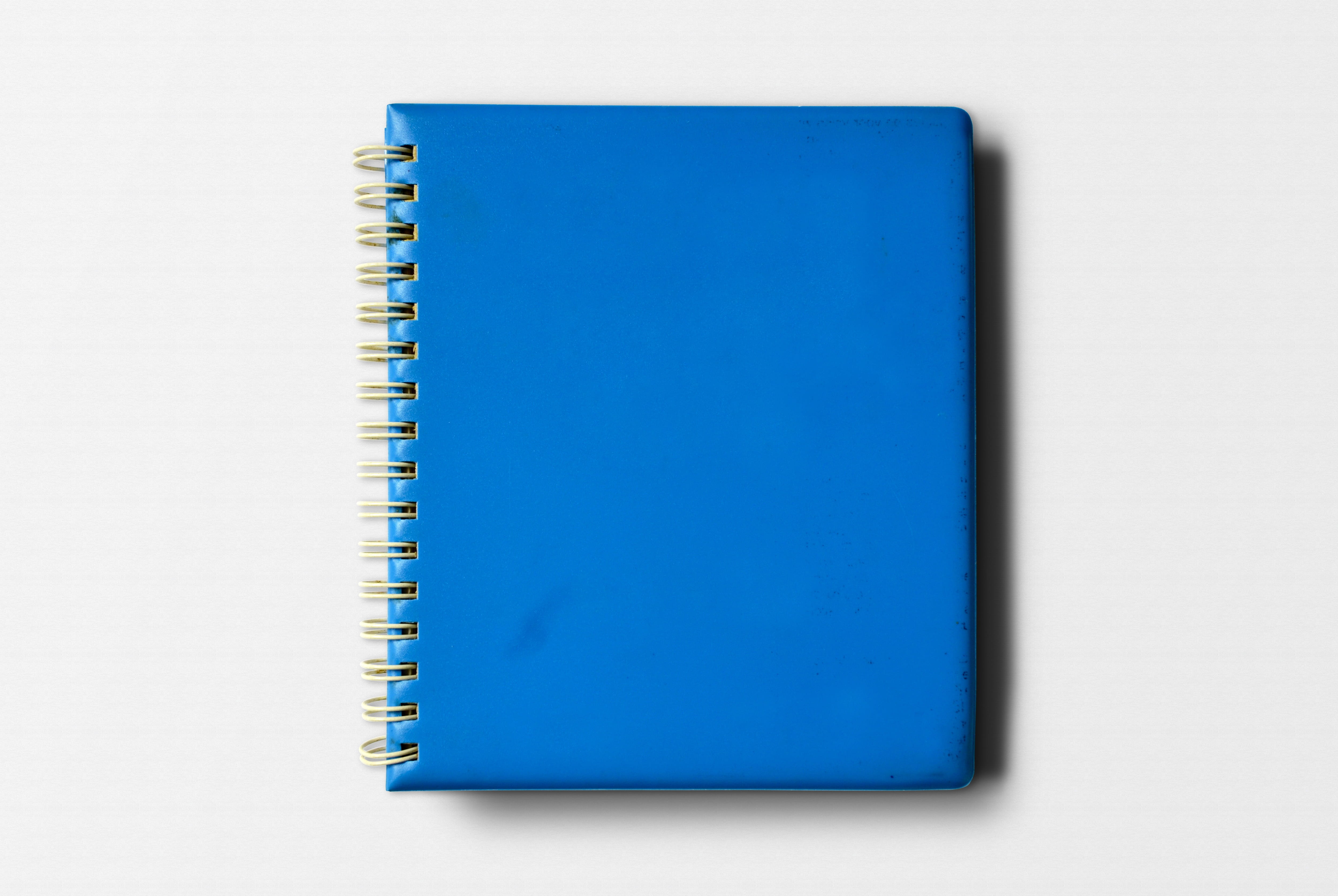 close-up, spiral, ring binder, blank, design, white, cut out, publication, indoors, studio shot, book, Retro, education, seventies, spiral notebook, surface, HD Wallpaper