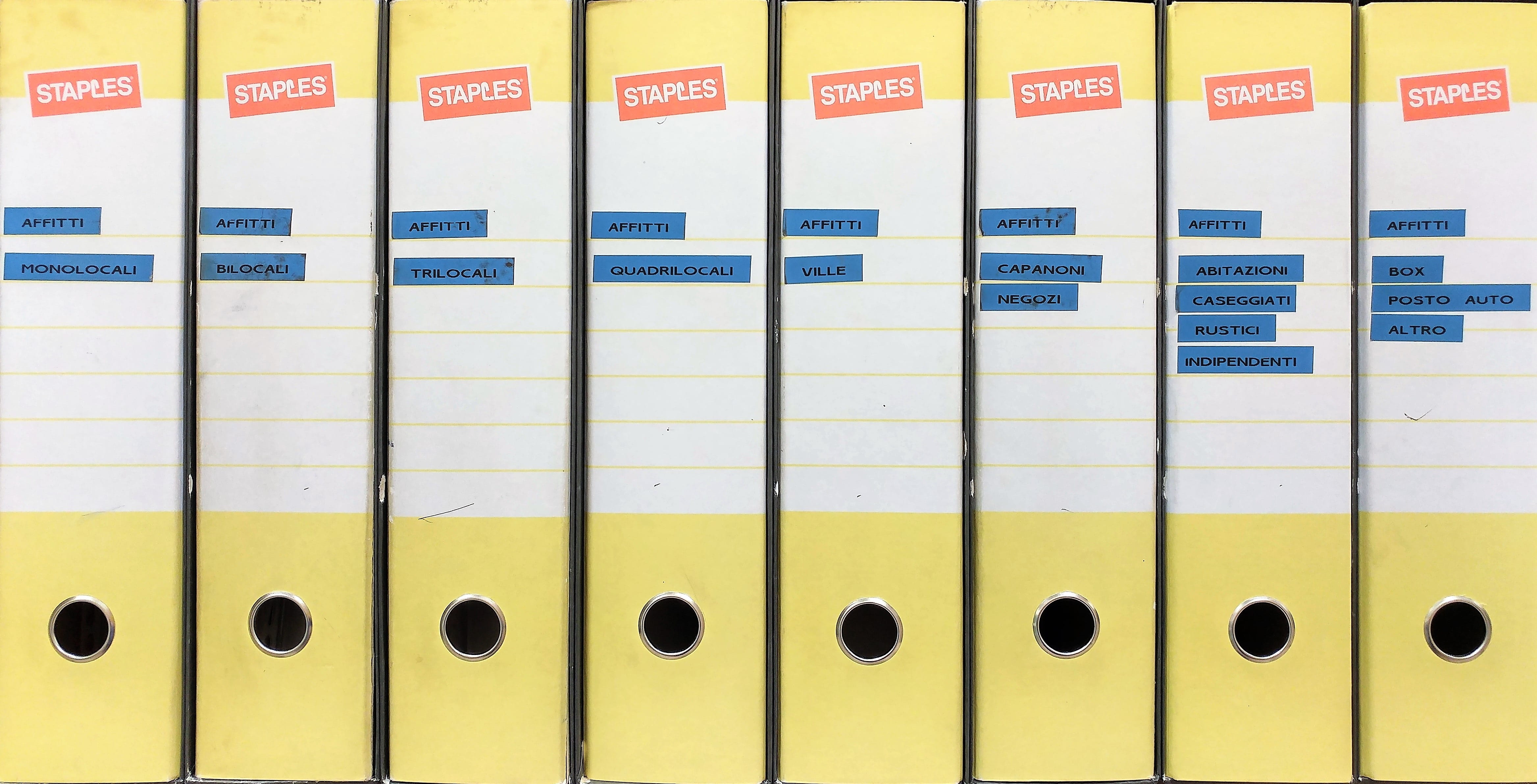 order, repetition, ring binder, large group of objects, multi colored, no people, yellow, finance, indoors, 4K, envelopes, in a row, office, close-up, HD Wallpaper