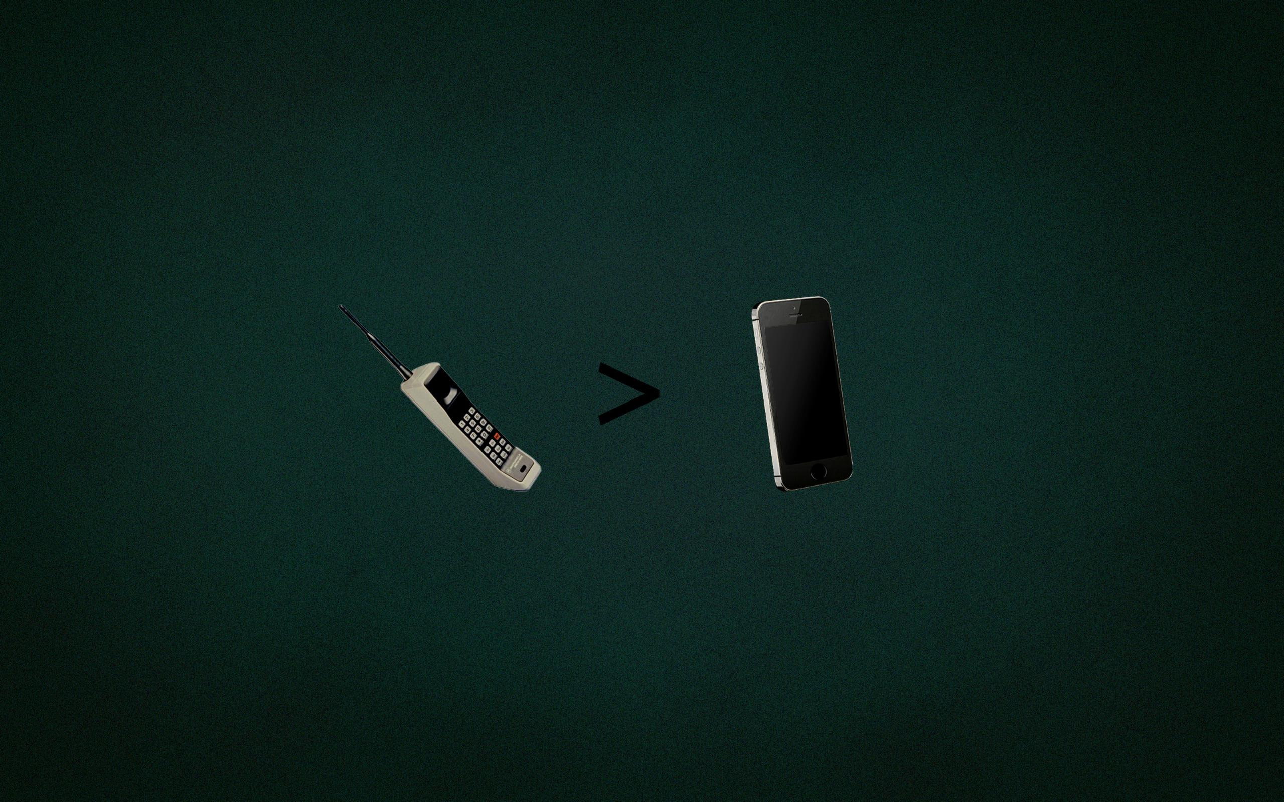 gray, phone, motorola dynatac 8000x, space, telephones, iphone 5s, home, dynatac, cordless, white, x, 2K, iphone, evolution, motorola, s, HD Wallpaper
