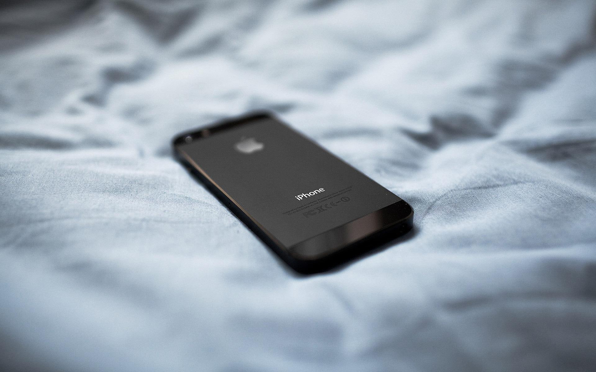 computers, apple, black, iphone, 1920x1200, 1080P, iphone 5, HD Wallpaper
