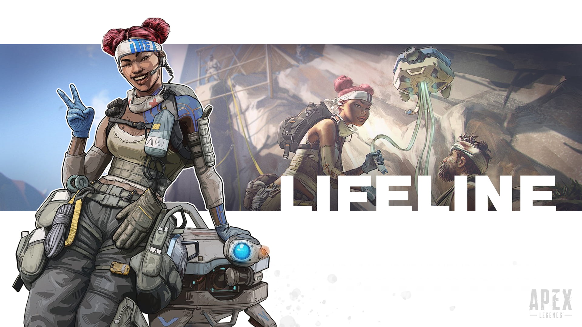 Lifeline (Apex Legends), 1080P, Video Game, Apex Legends, HD Wallpaper