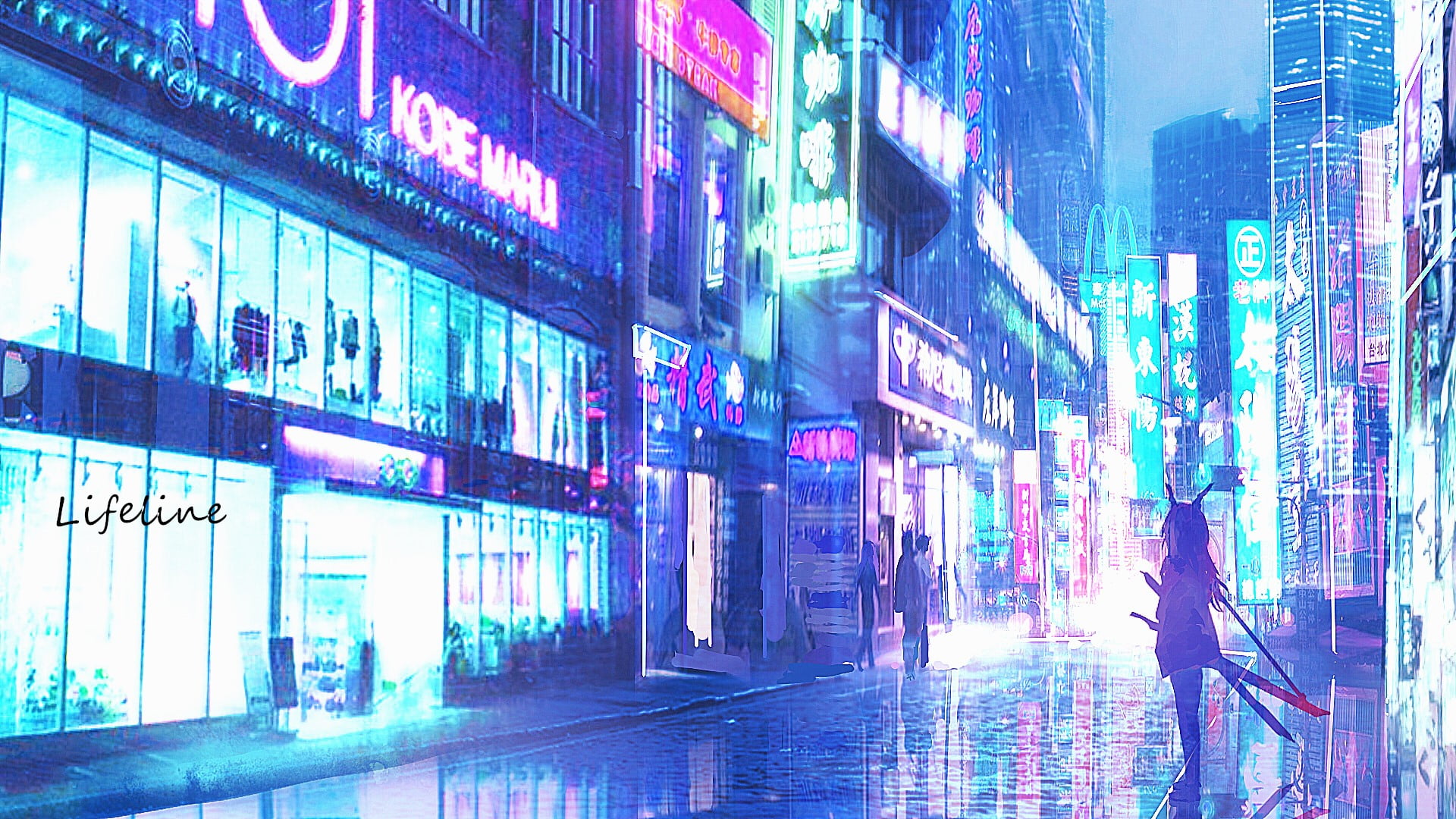 1080P, Lifeline, anime, HD Wallpaper