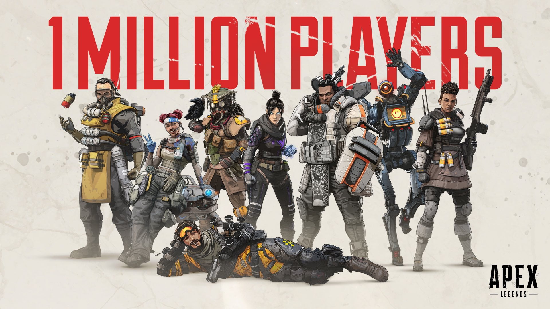 Wraith (Apex Legends), Gibraltar (Apex Legends), Apex Legends, Bangalore (Apex Legends), Bloodhound (Apex Legends), Video Game, Caustic (Apex Legends), HD Wallpaper