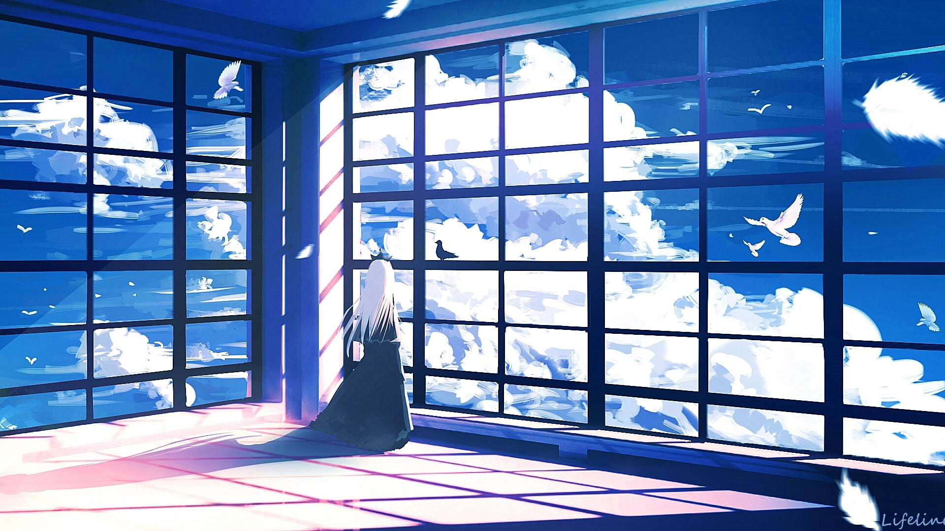 anime, Lifeline, 1080P, HD Wallpaper
