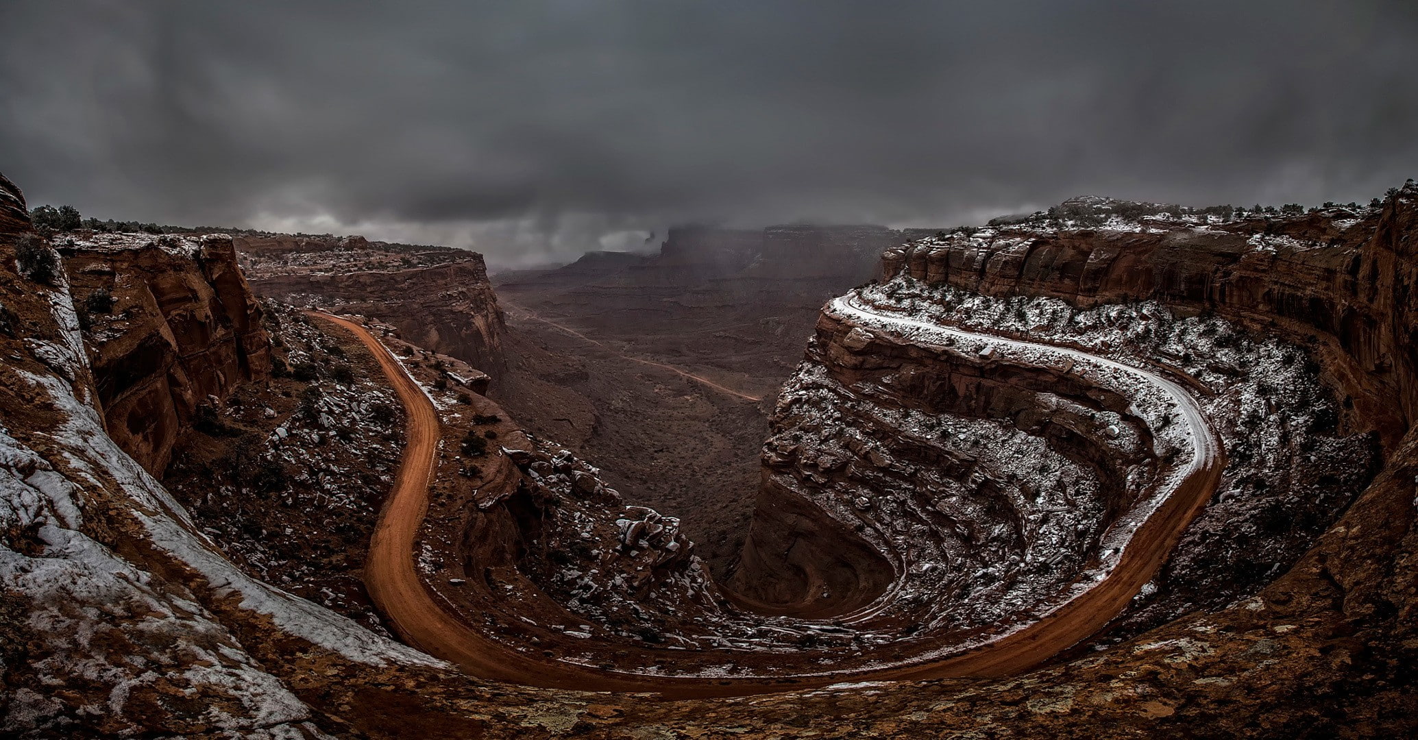 hairpin turns, USA, nature, 1080P, landscape, canyon, Utah, HD Wallpaper