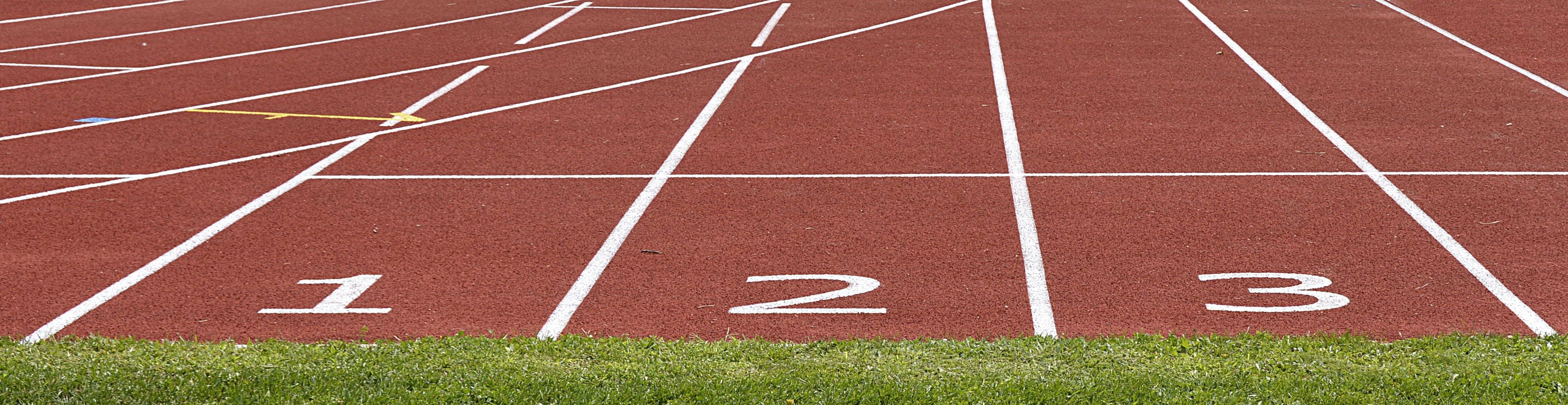 header, competition, race, mark, leisure, dividing line, day, sports track, field, banner, daytime, in a row, runway, head image, 4K, run, tartan track, HD Wallpaper