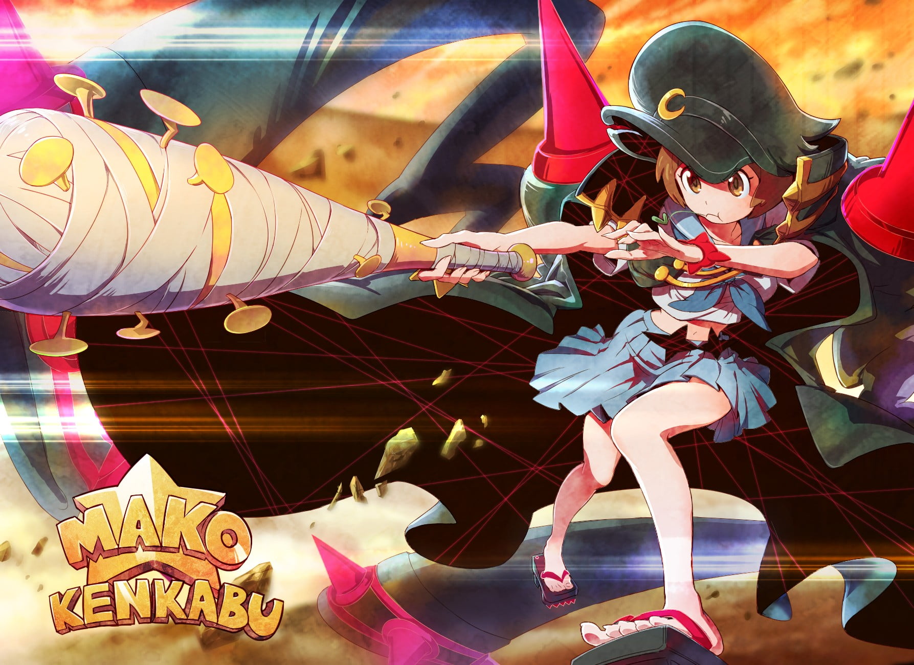 childhood, women, two people, amusement park, 720P, arts culture and entertainment, lifestyles, people, Mankanshoku Mako, digital composite, day, amusement park ride, HD Wallpaper