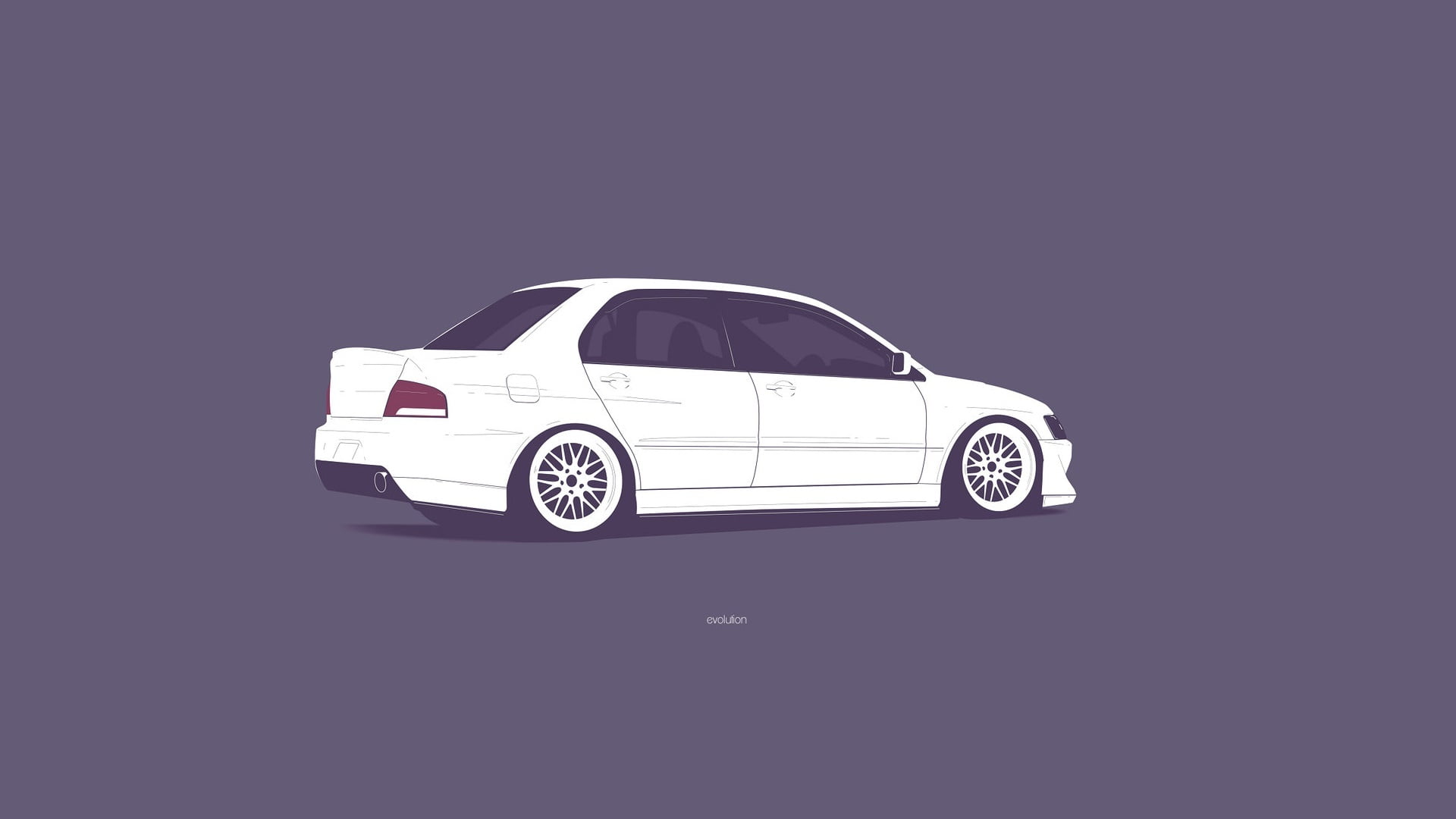 Evolution 9, number, speed, hatchback, illustration, day, indoors, Minimalistic, new, transportation, 1080P, wheel, motor Vehicle, sedan, isolated, single Object, HD Wallpaper