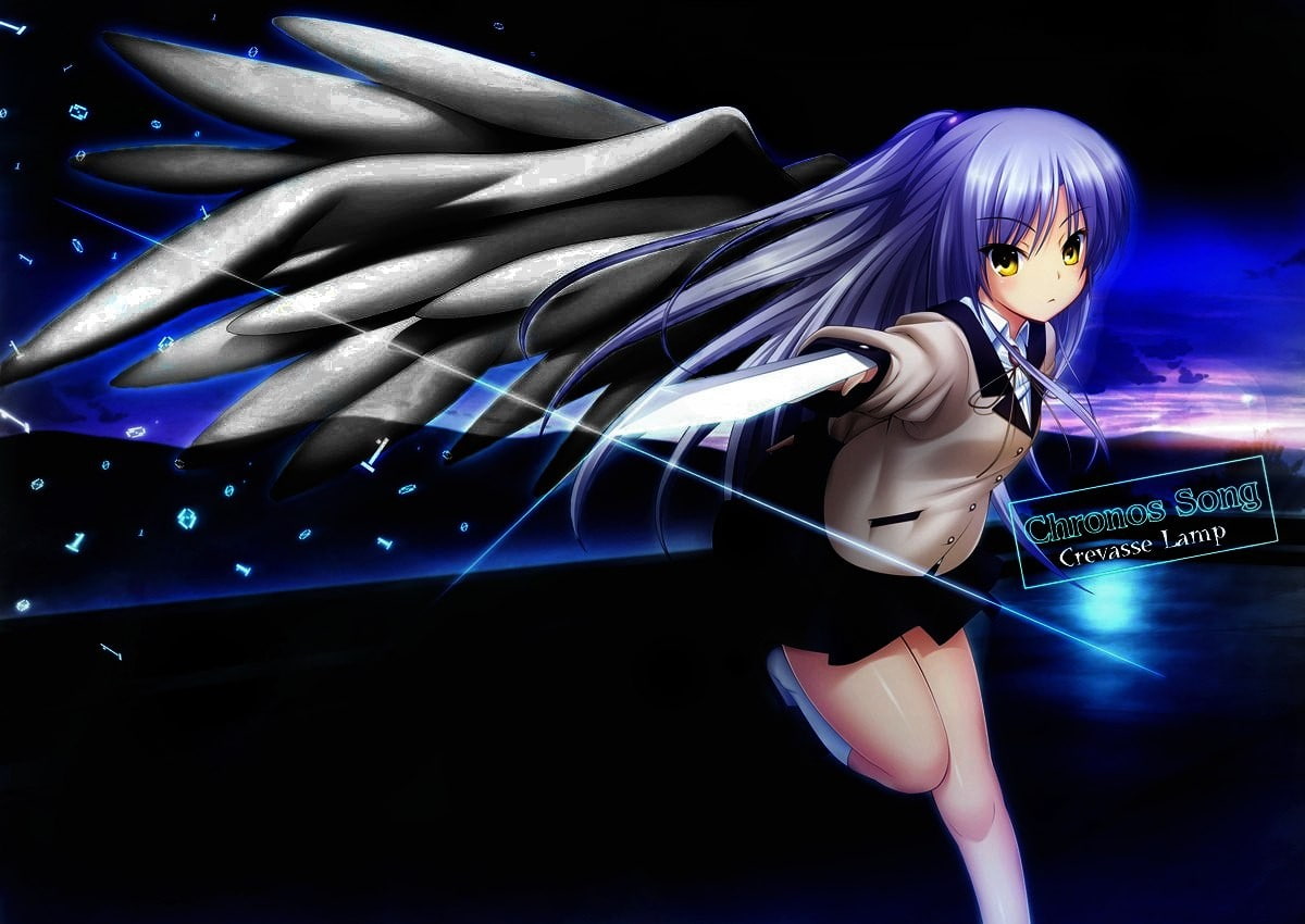 illuminated, young women, connection, night, Angel Beats!, light - natural phenomenon, young adult, 480P, technology, studio shot, fashion, futuristic, HD Wallpaper