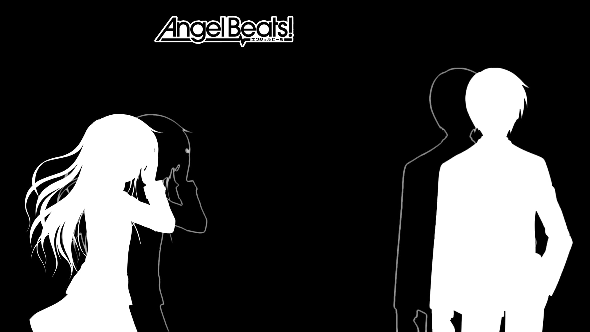 standing, 1080P, lifestyles, Tachibana Kanade, adult, illuminated, men, leisure activity, western script, real people, listening, Angel Beats!, waist up, HD Wallpaper